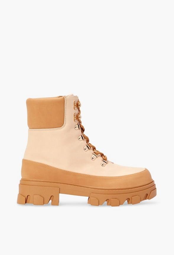 JustFab Margaux Platform Loafer Pump Womens Black/ White Size 8.5 Product Image