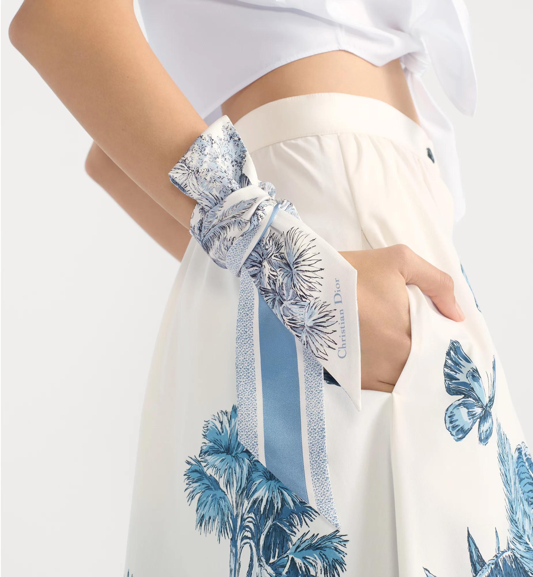 Dioriviera Toile de Jouy Palms Mitzah Scarf Product Image