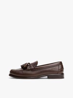 Leather Tassel Loafer Product Image
