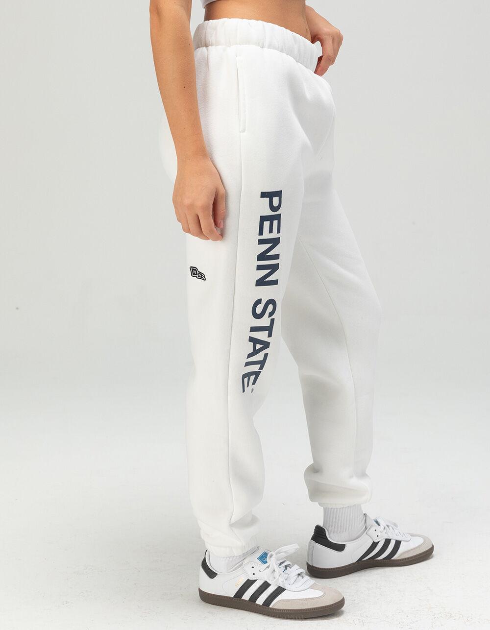 HYPE AND VICE Penn State Womens Sweatpants - WHITE Product Image