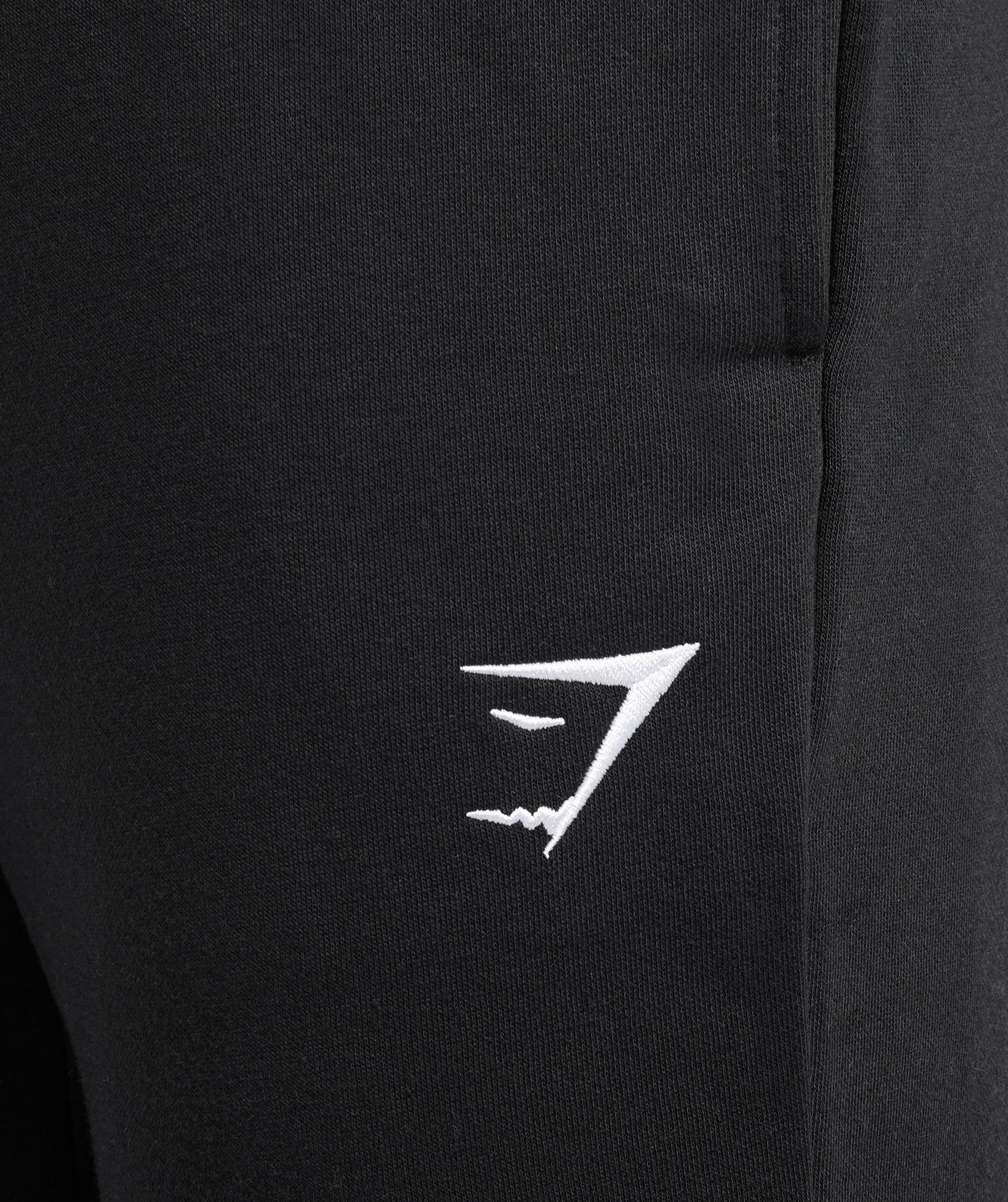Gymshark Crest Tall Joggers - Black Male Product Image