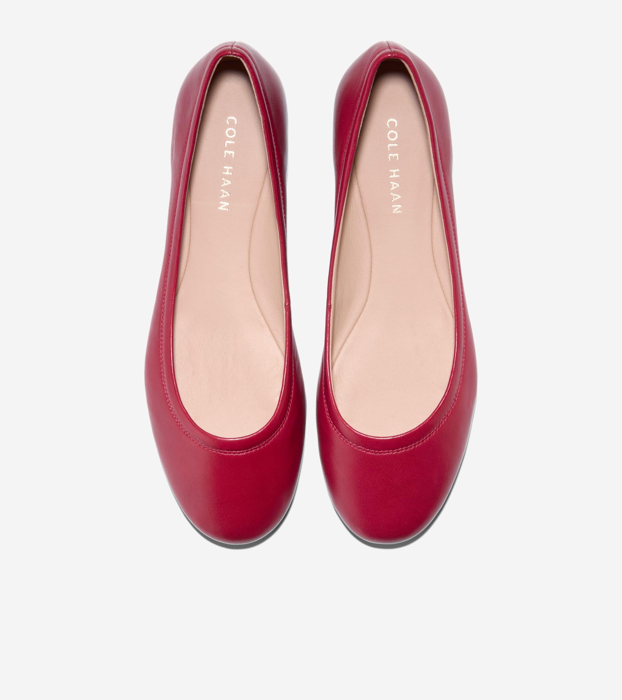 Women's Hooded Trench Coat in Red | Cole Haan Product Image