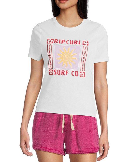 Rip Curl Cala Fitted Short Sleeve Graphic T-Shirt Product Image