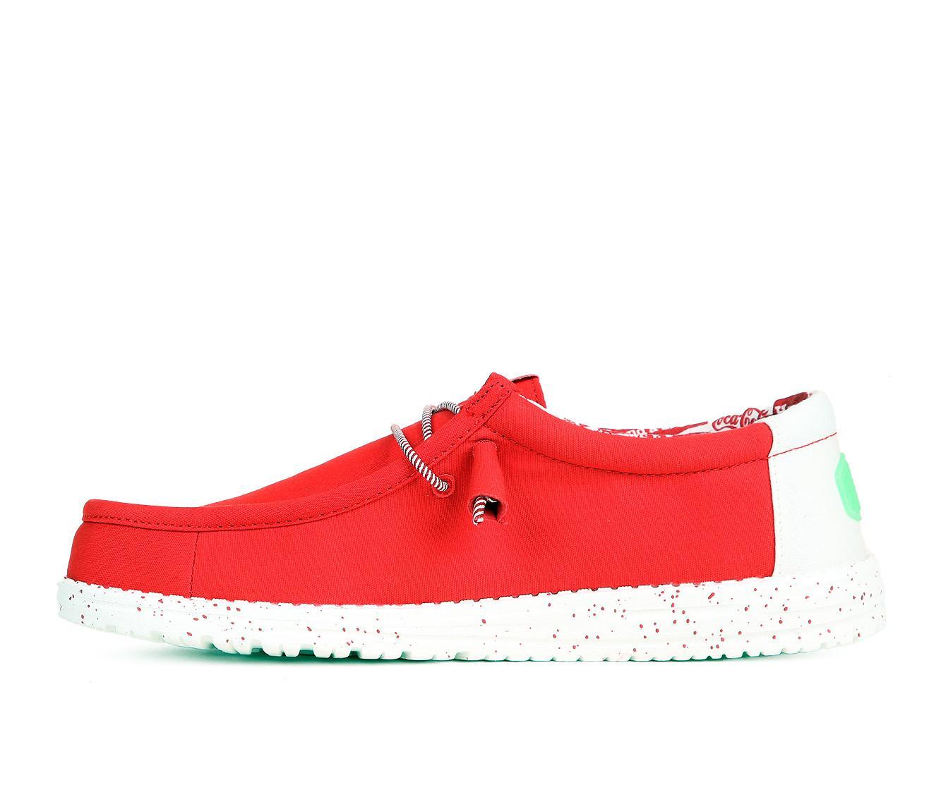 Men's HEYDUDE Wally Coke Casual Shoes Product Image