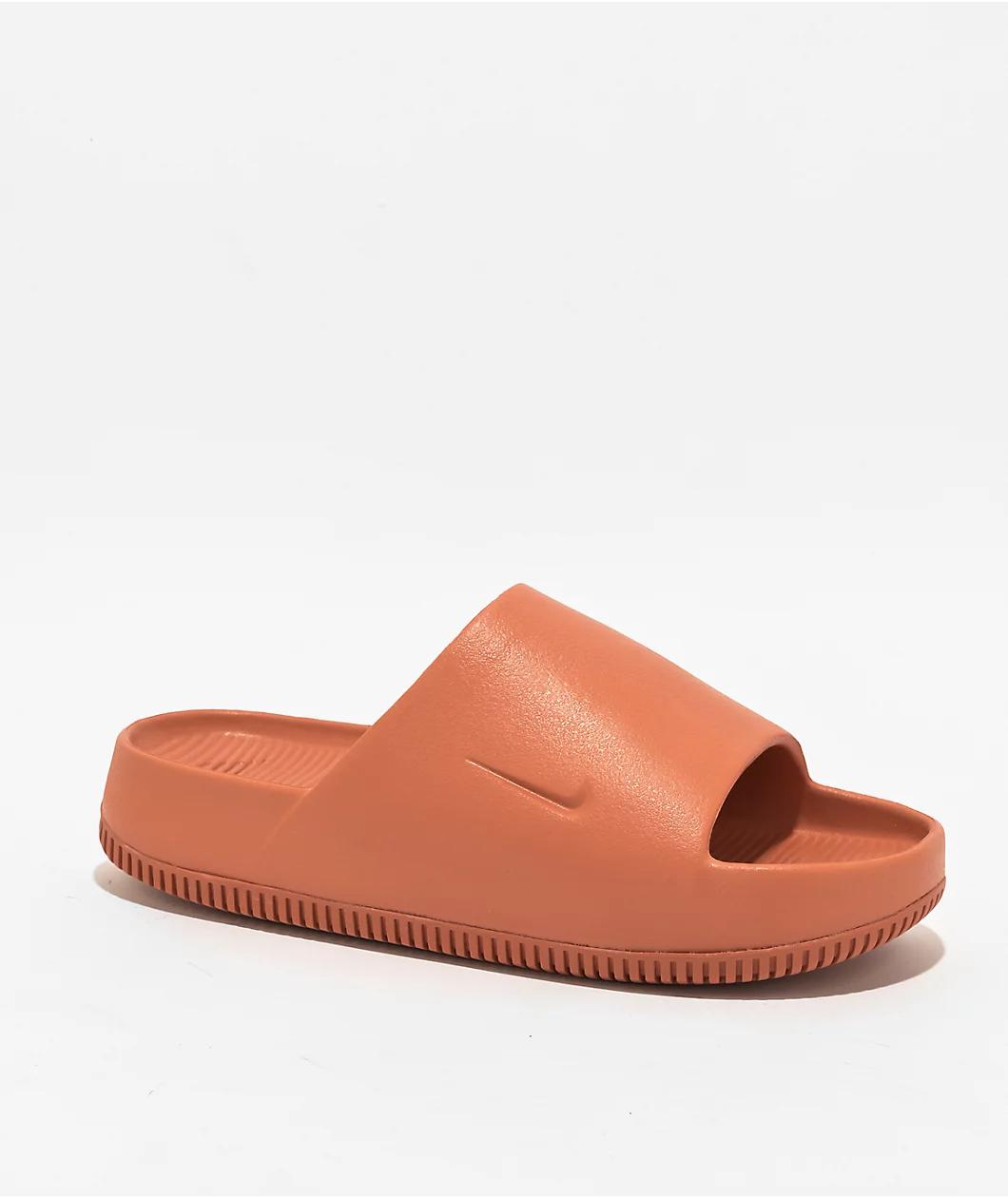 Nike Calm Terra Blush Slide Sandals Product Image