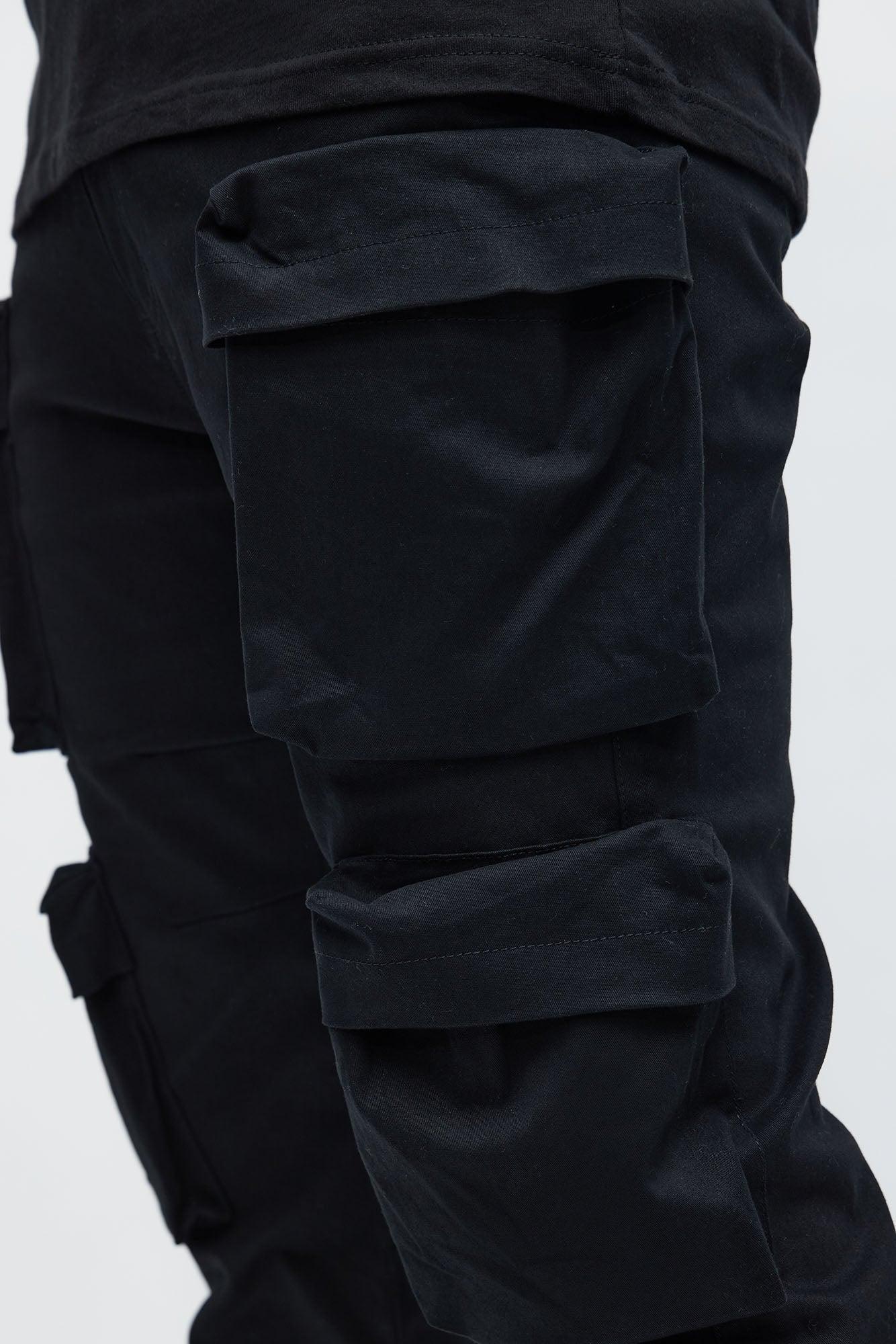 Slim My Kind Of Cargo Pants - Black Male Product Image
