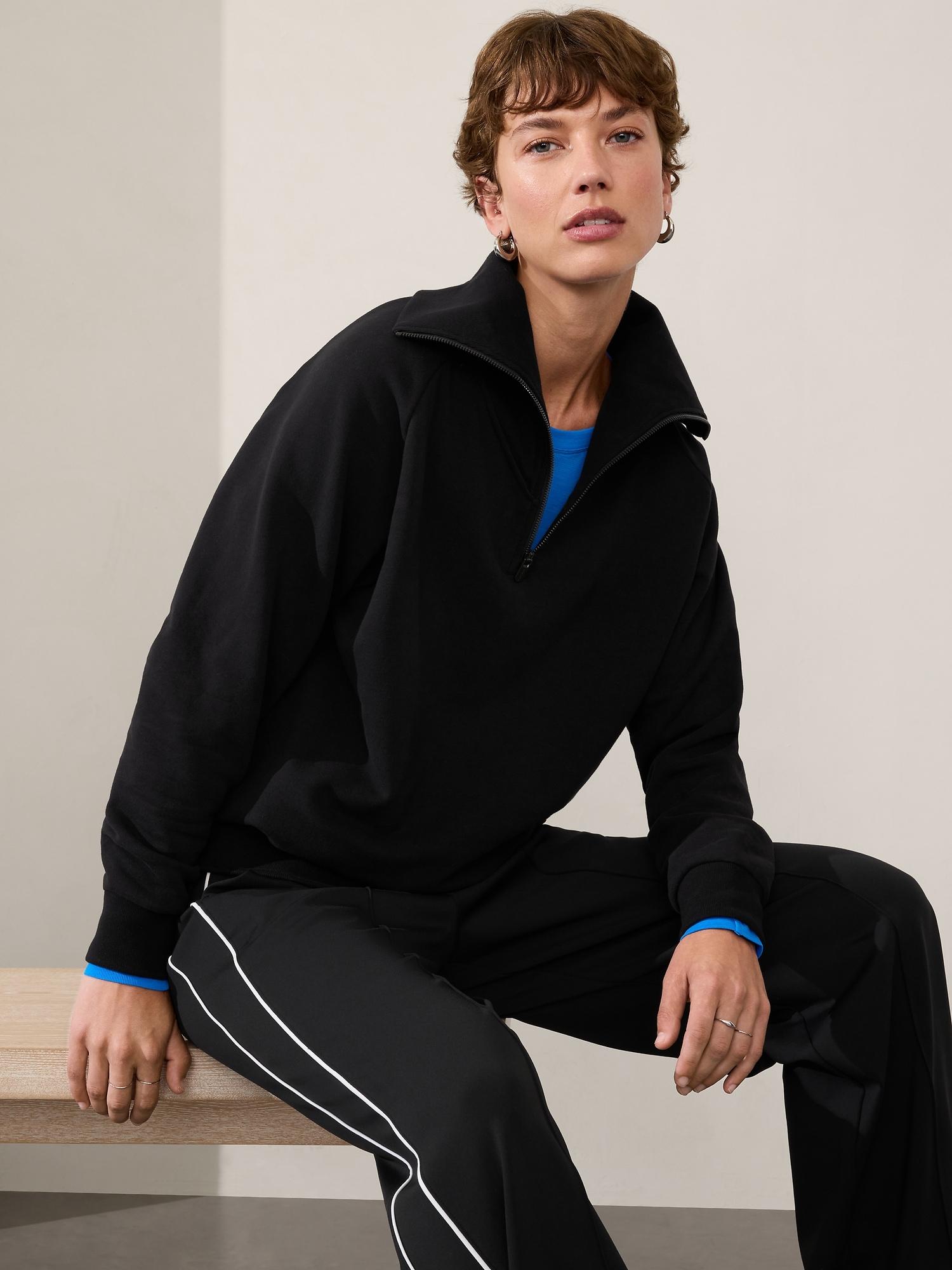 Forever Fleece Relaxed 1/4 Zip Sweatshirt Product Image
