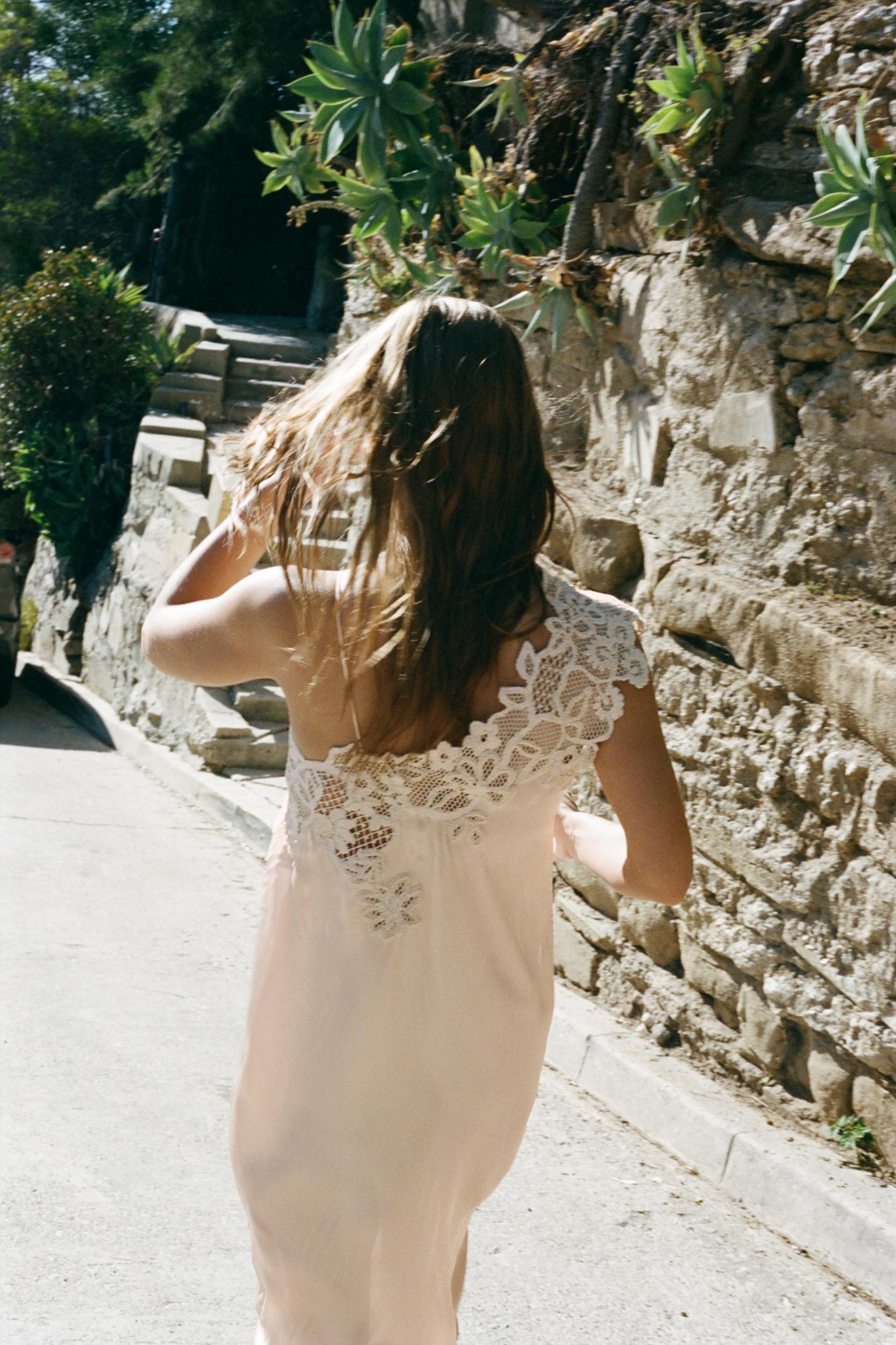 LIMITED EDITION ASYMMETRIC CROCHET DRESS Product Image