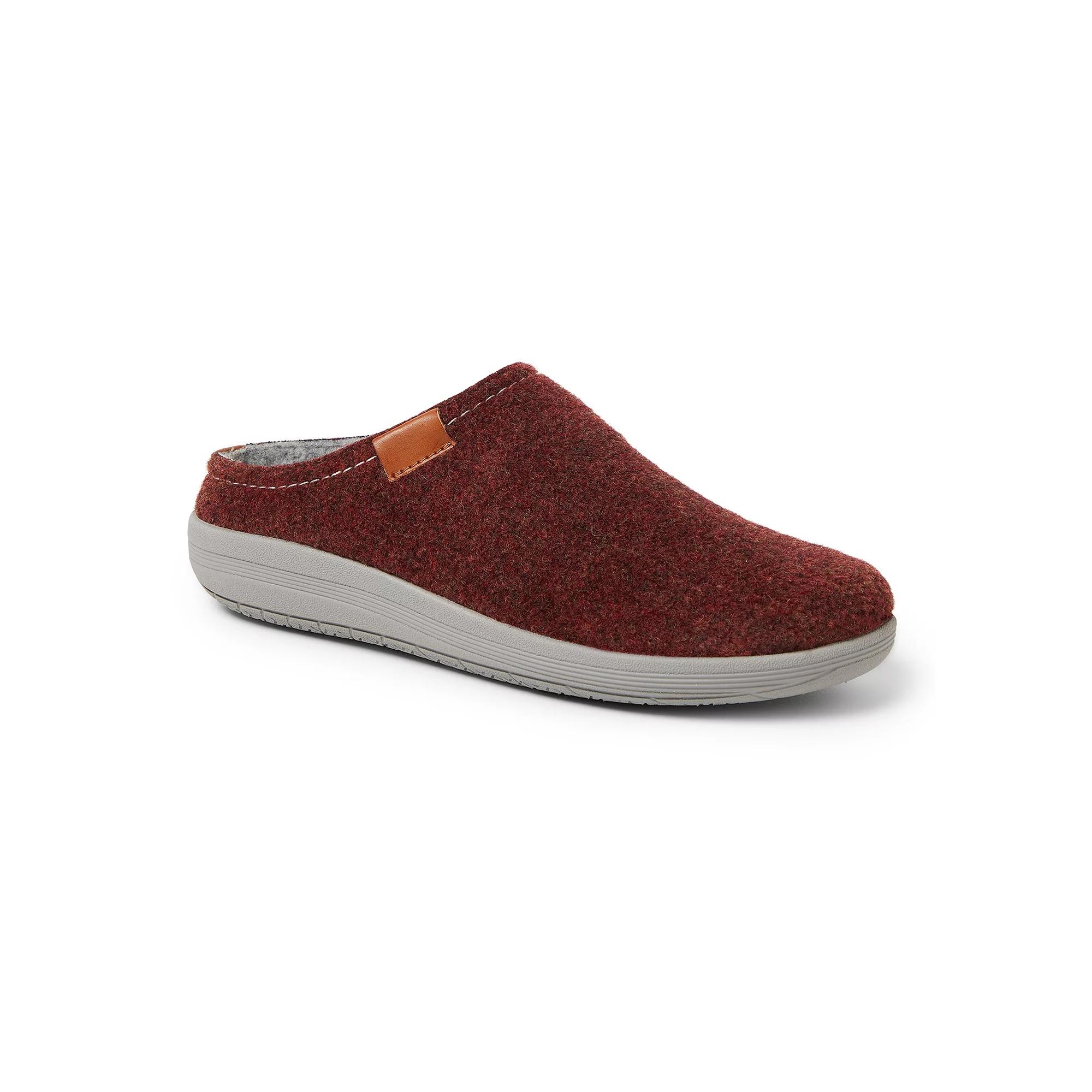 Original Comfort by Dearfoams Women's Oblique Mules, Size: 7.5, Pink Product Image