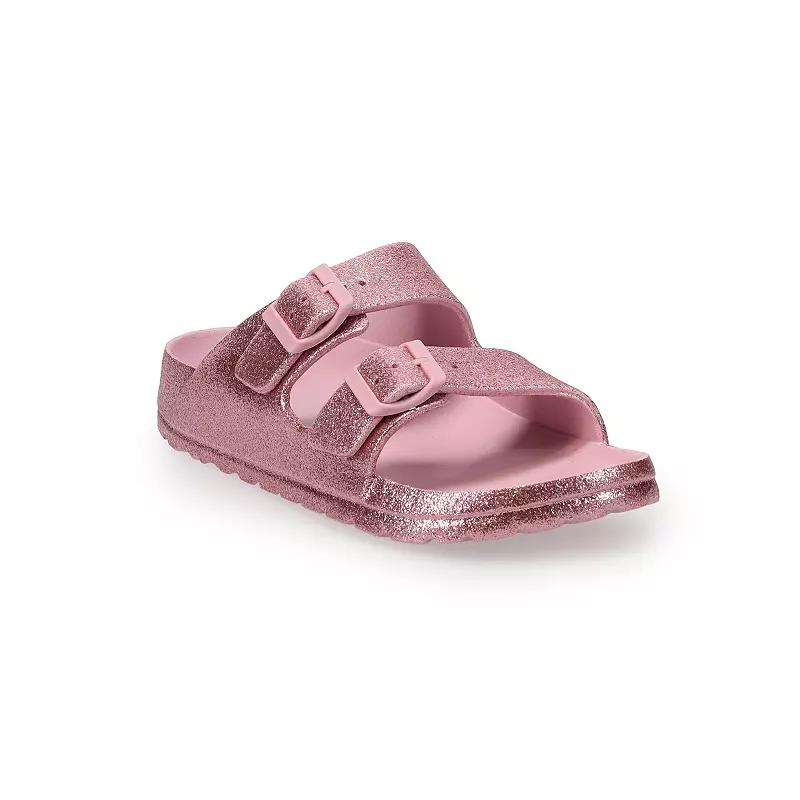 SO Passion Fruit Womens Slide Sandals Pink Product Image
