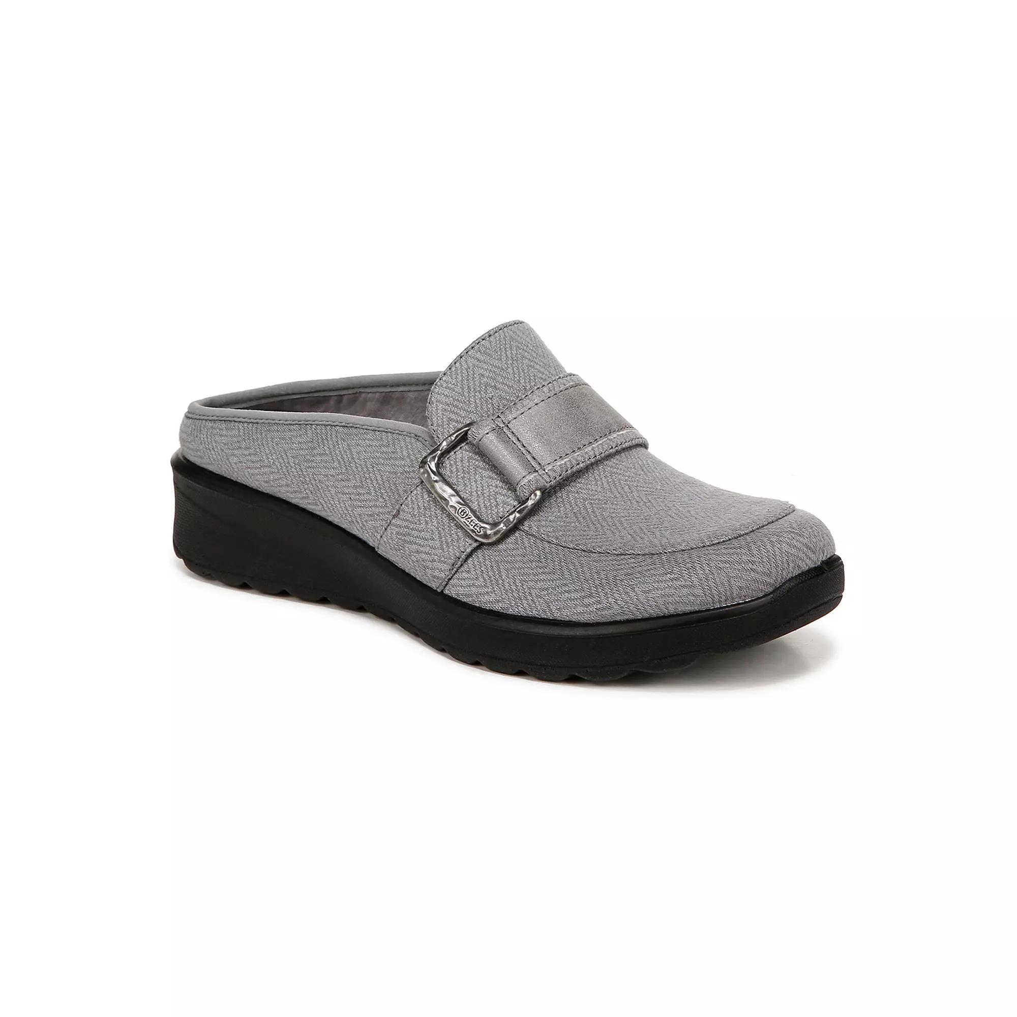 LifeStride Galleria Women's Mules, Size: 8 Wide, Grey Fabric Product Image