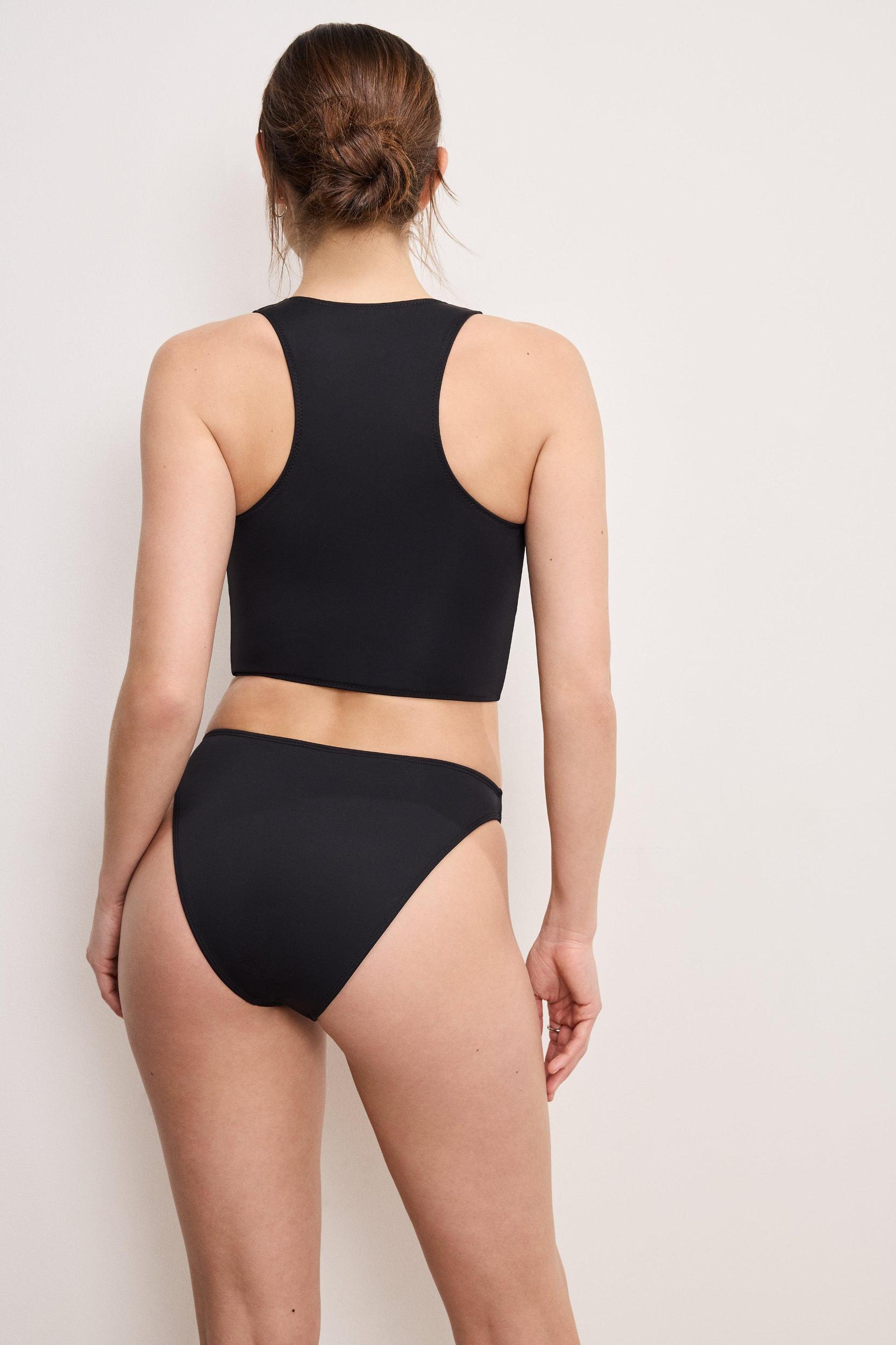 COMPRESSION ZIP UP SUPPORT TOP | BLACK001 Product Image