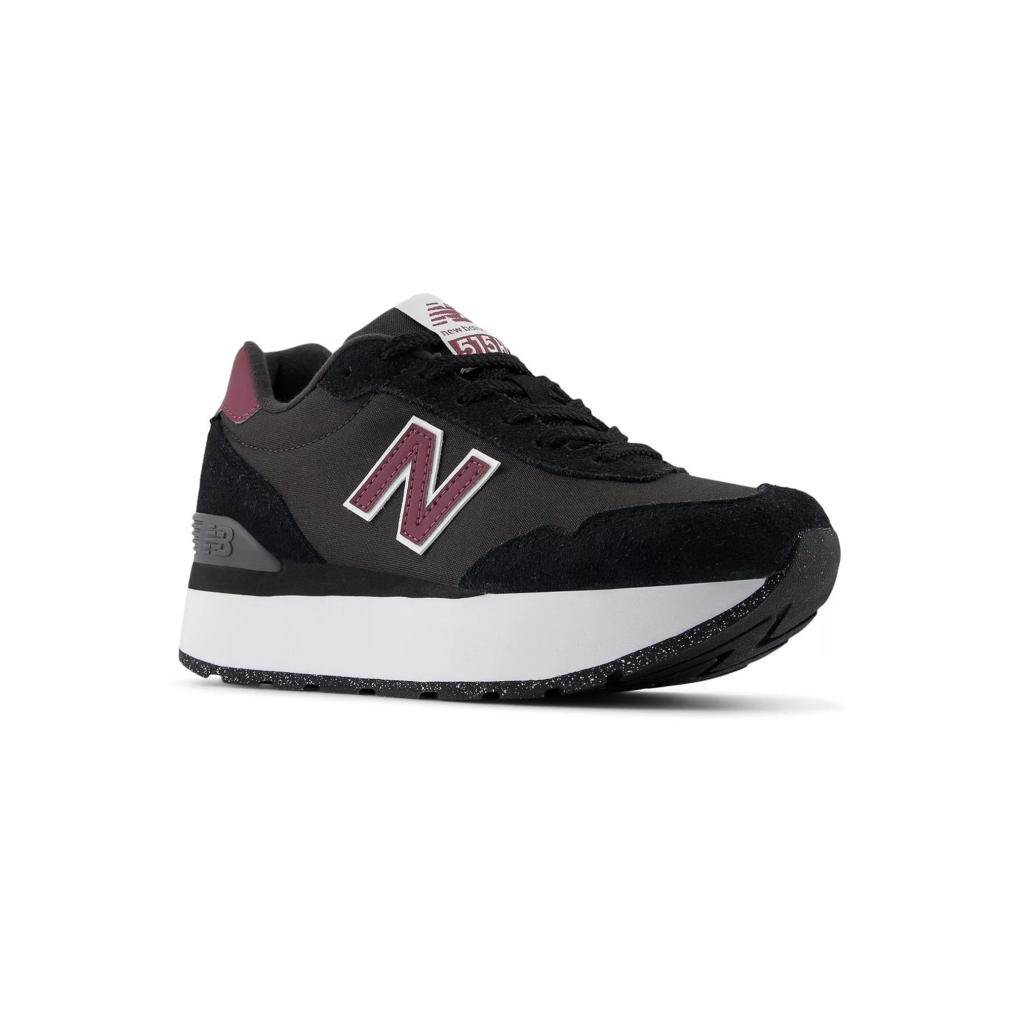 New Balance® 515+ Classics Women's Sneakers, Size: 10, Black Red Product Image
