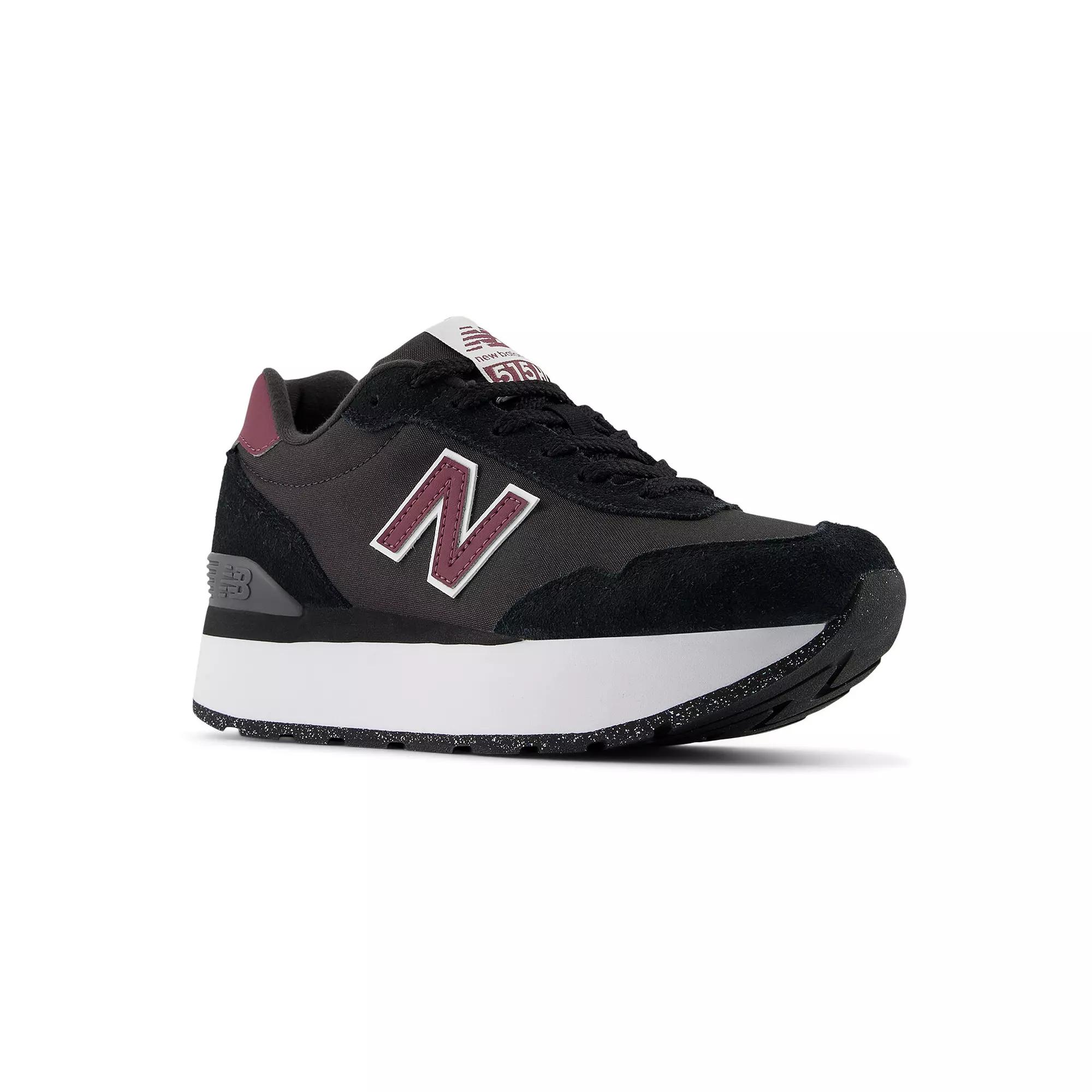 New Balance® 515+ Classics Women's Sneakers, Size: 7, Black Red Product Image