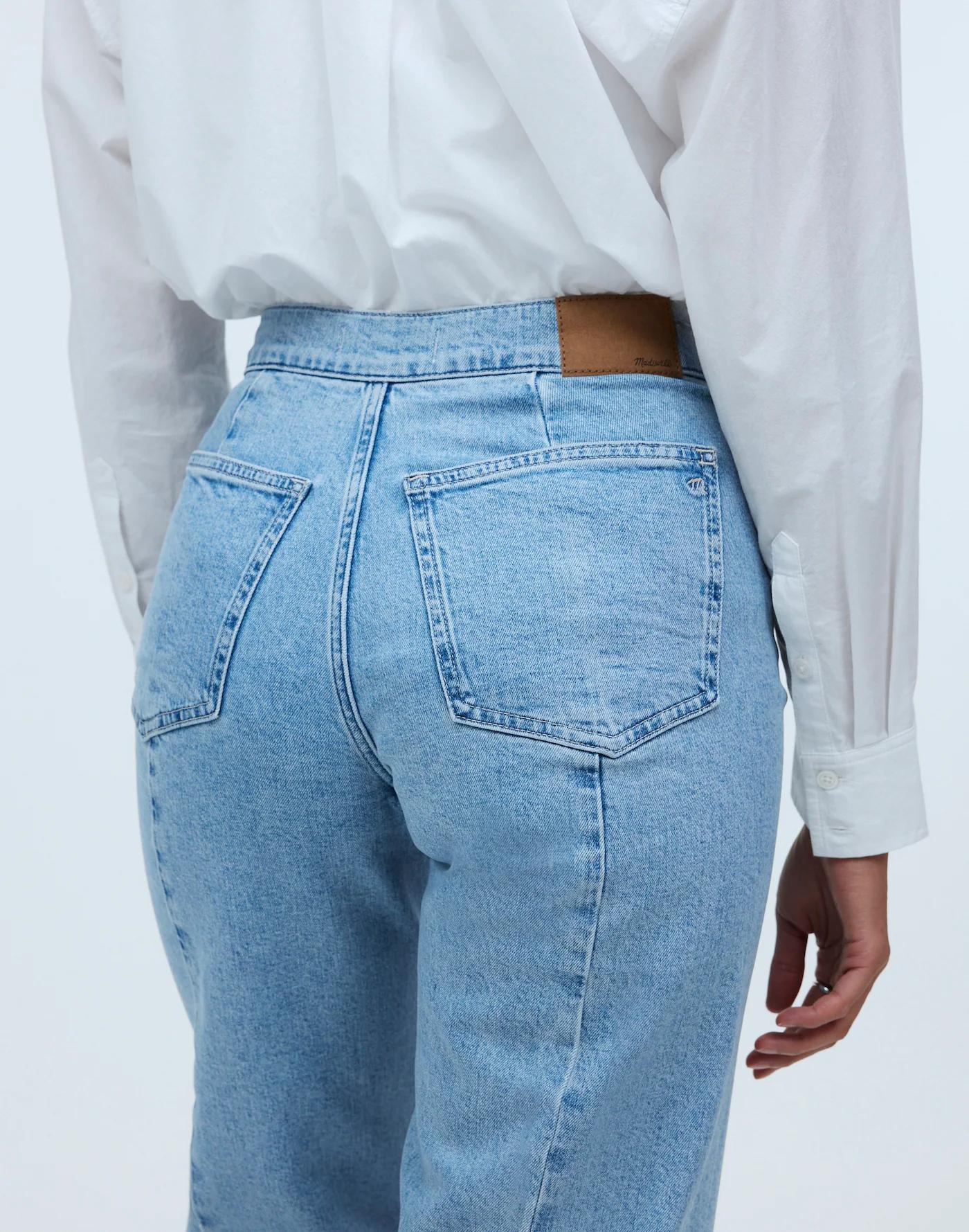 The Petite Emmett Wide-Leg Crop Jean: Welt Pocket Edition Product Image