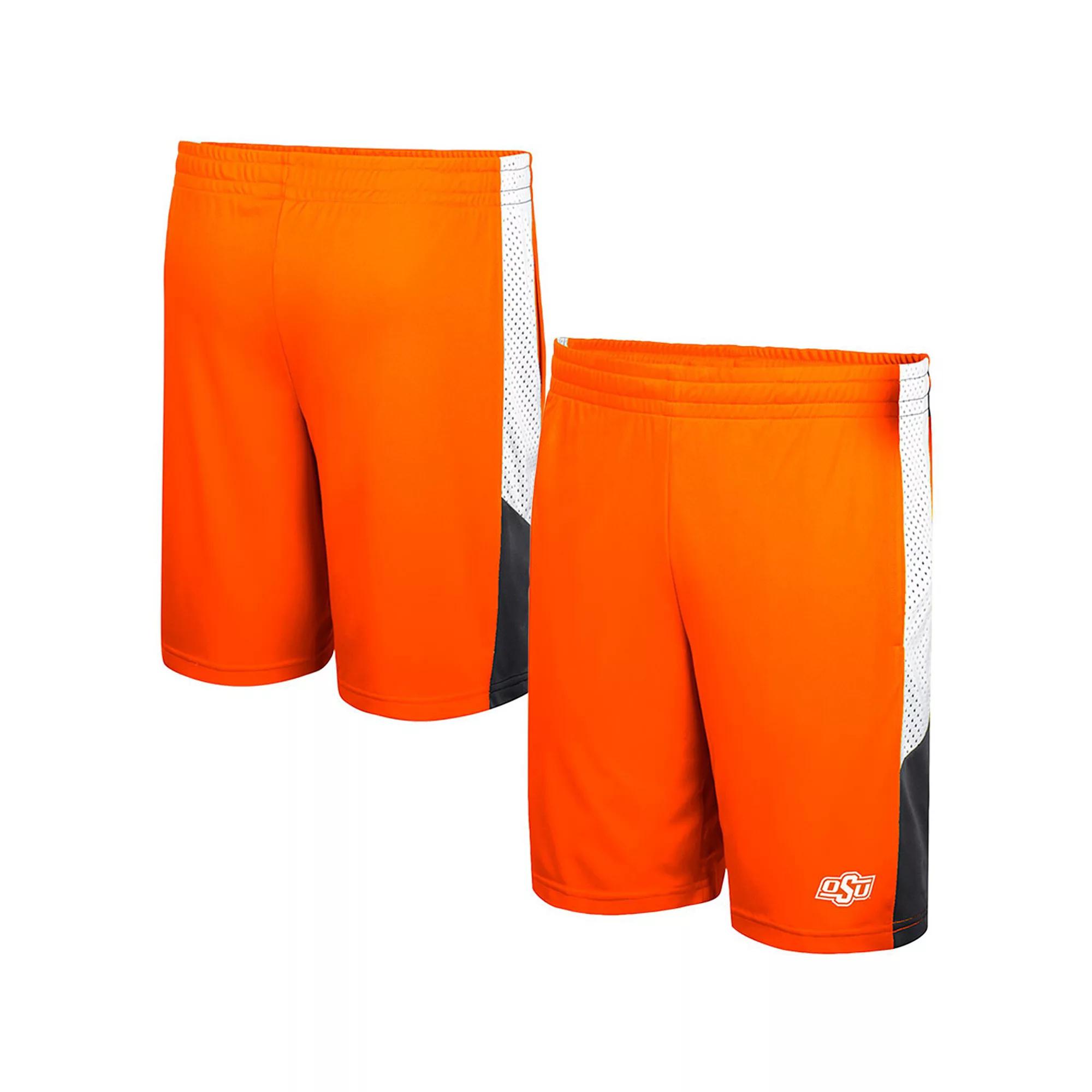 Men's Colosseum Orange Oklahoma State Cowboys Very Thorough Shorts, Size: Medium Product Image