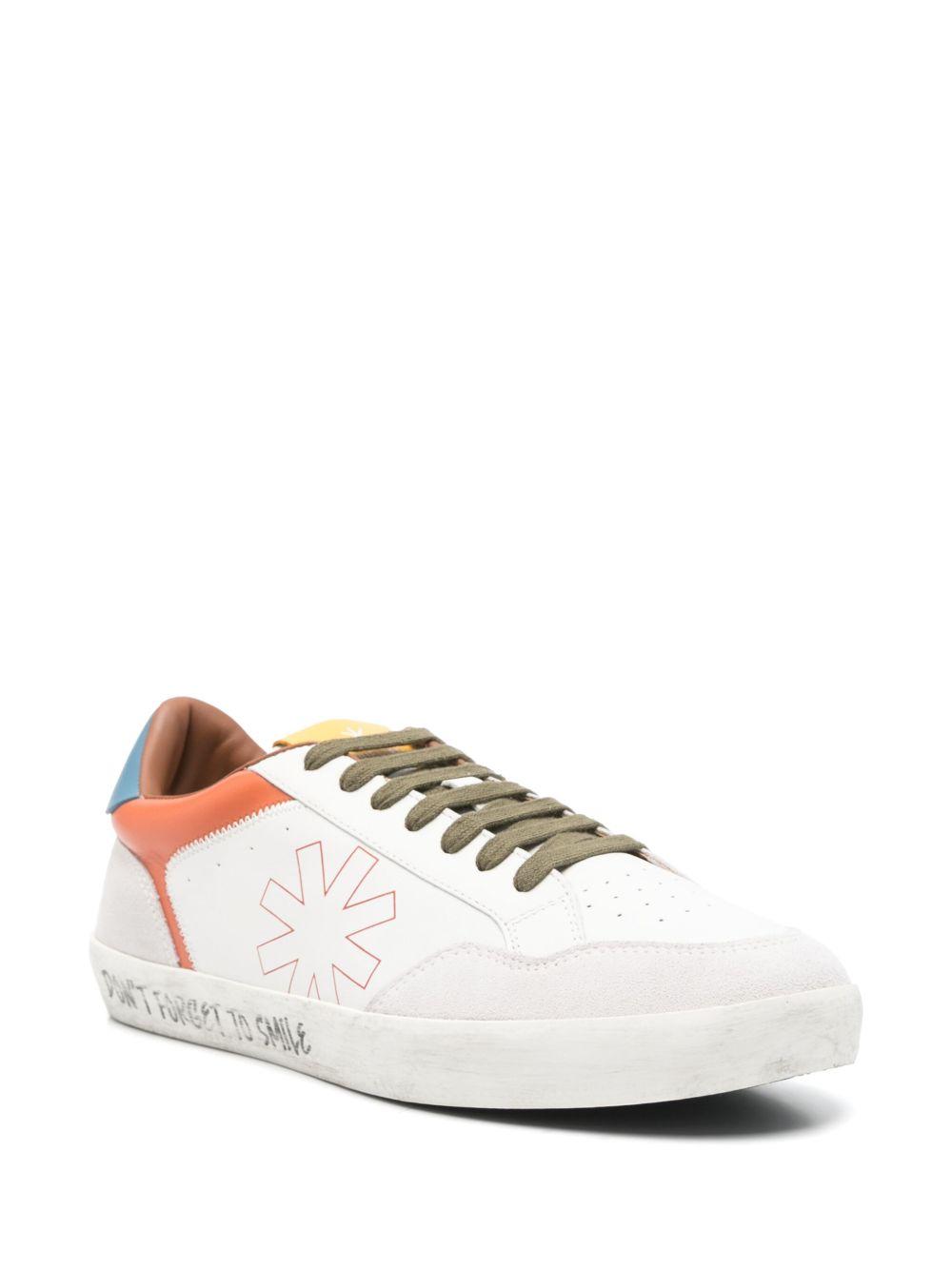 leather sneakers  Product Image
