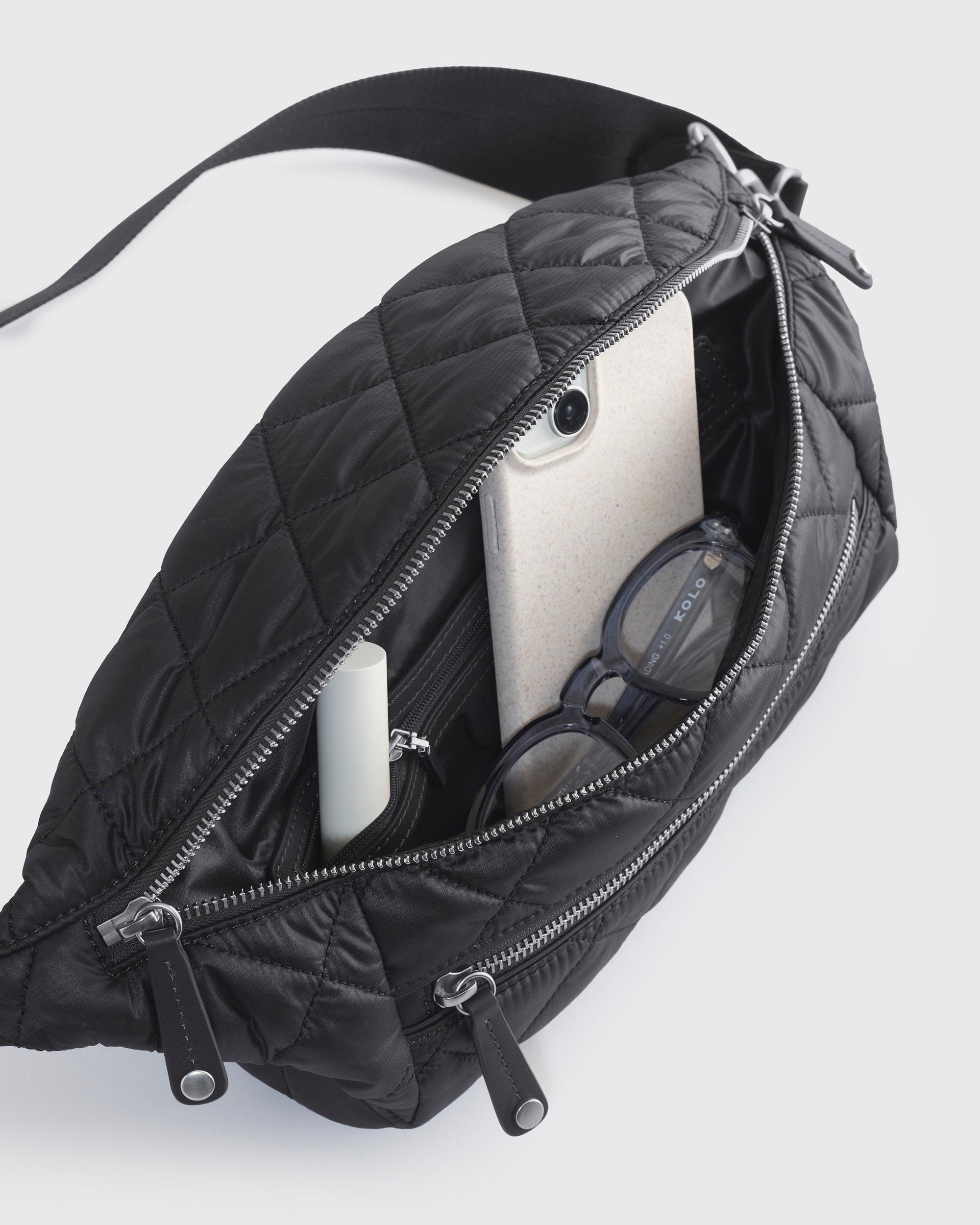 Quince | Women's Transit Quilted Sling Bag Nylon Product Image