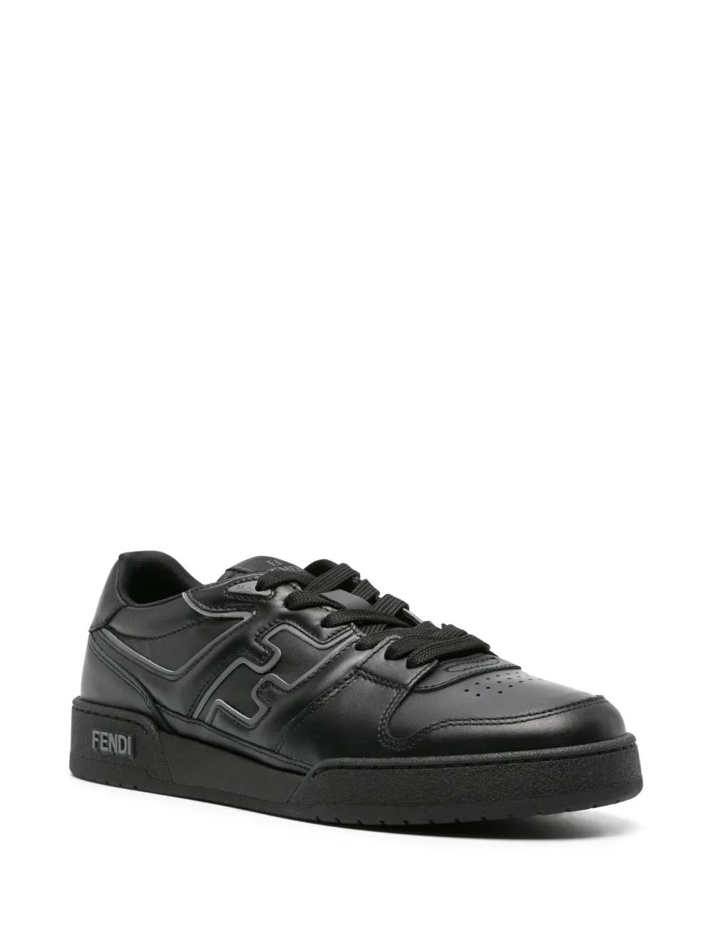 Match leather sneakers Product Image