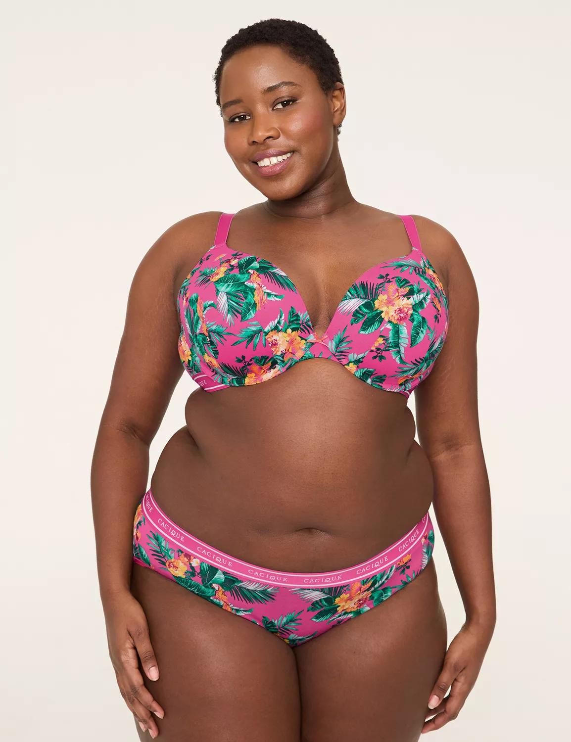 Cotton Boost Plunge Bra Product Image