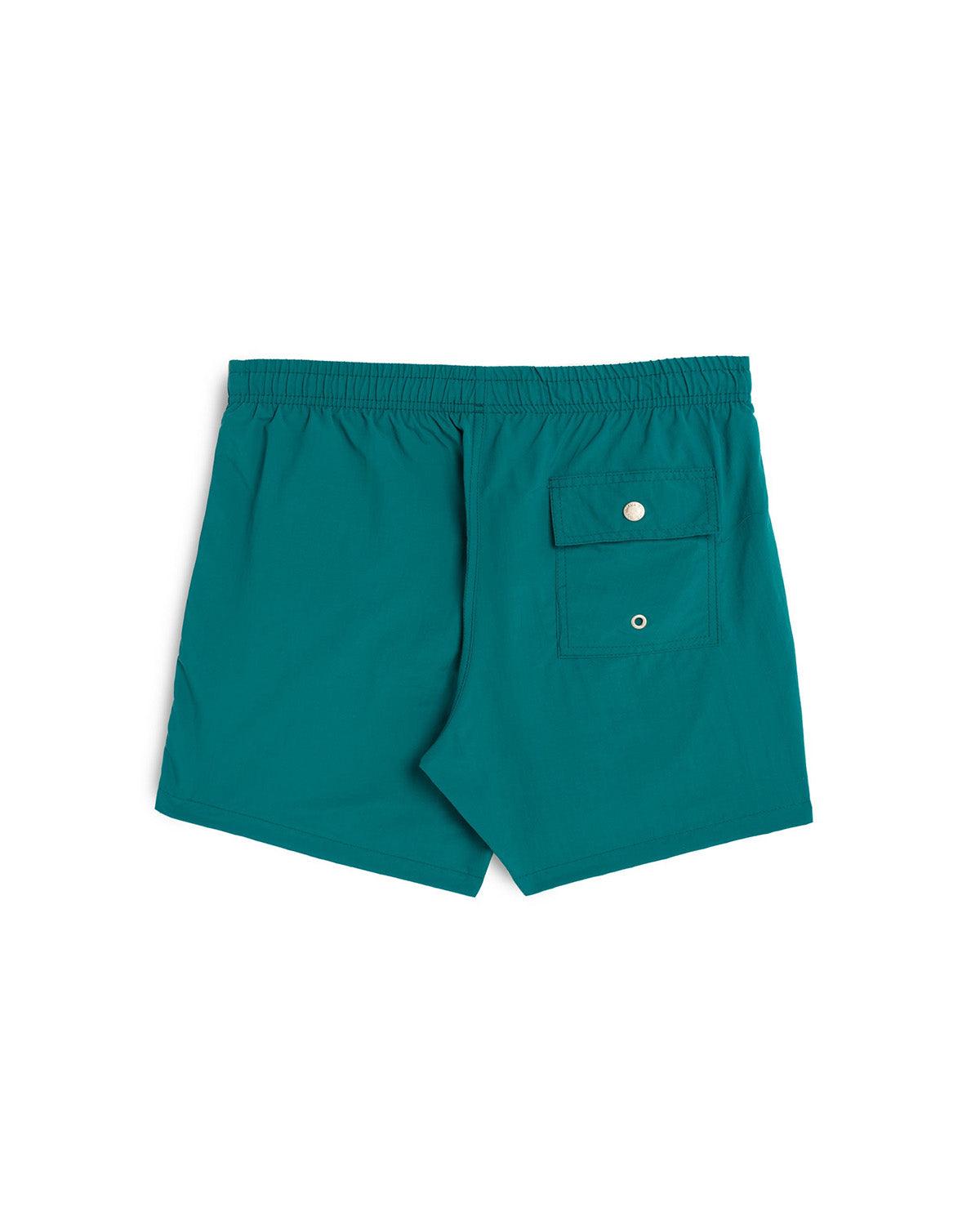 Solid Marine Swim Trunk Product Image
