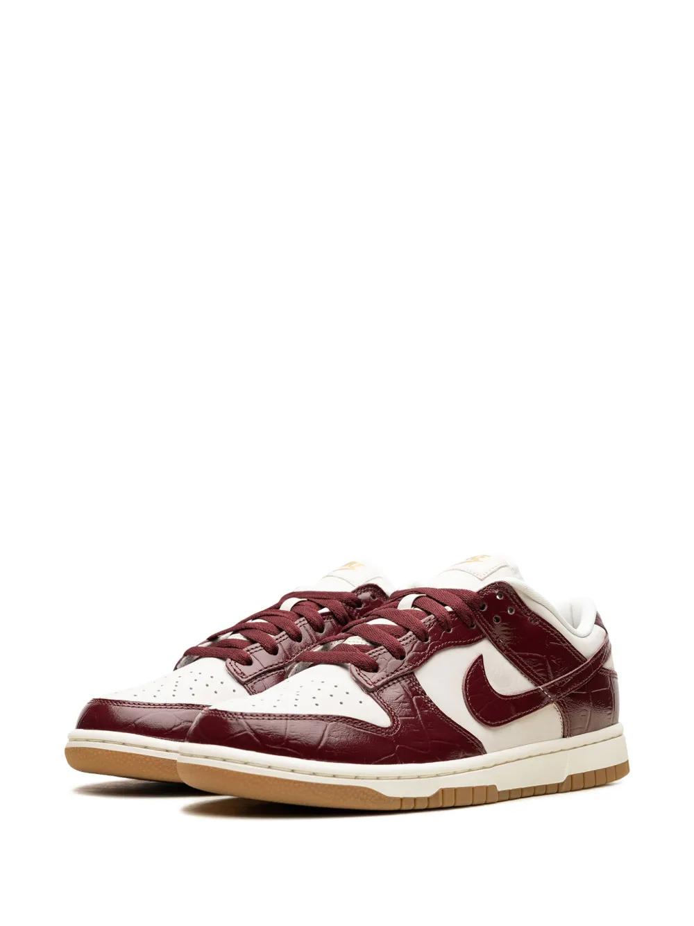 Dunk Low LX "Team Red Croc" sneakers Product Image