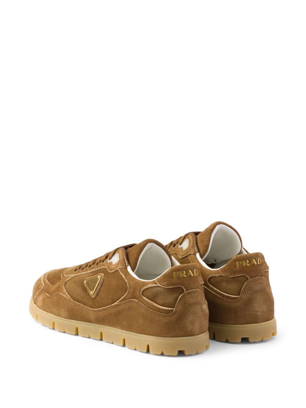 Faded suede sneakers Product Image