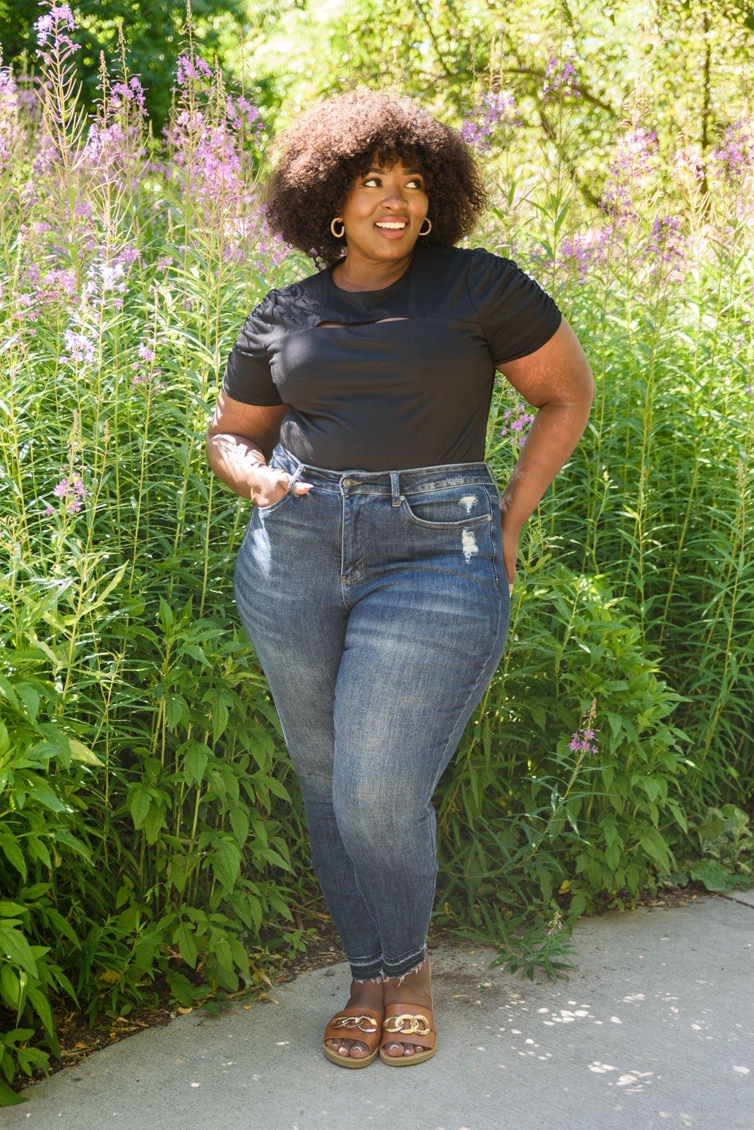 Lily Hi-Waisted Tummy Control Jeans (Online Exclusive) Product Image