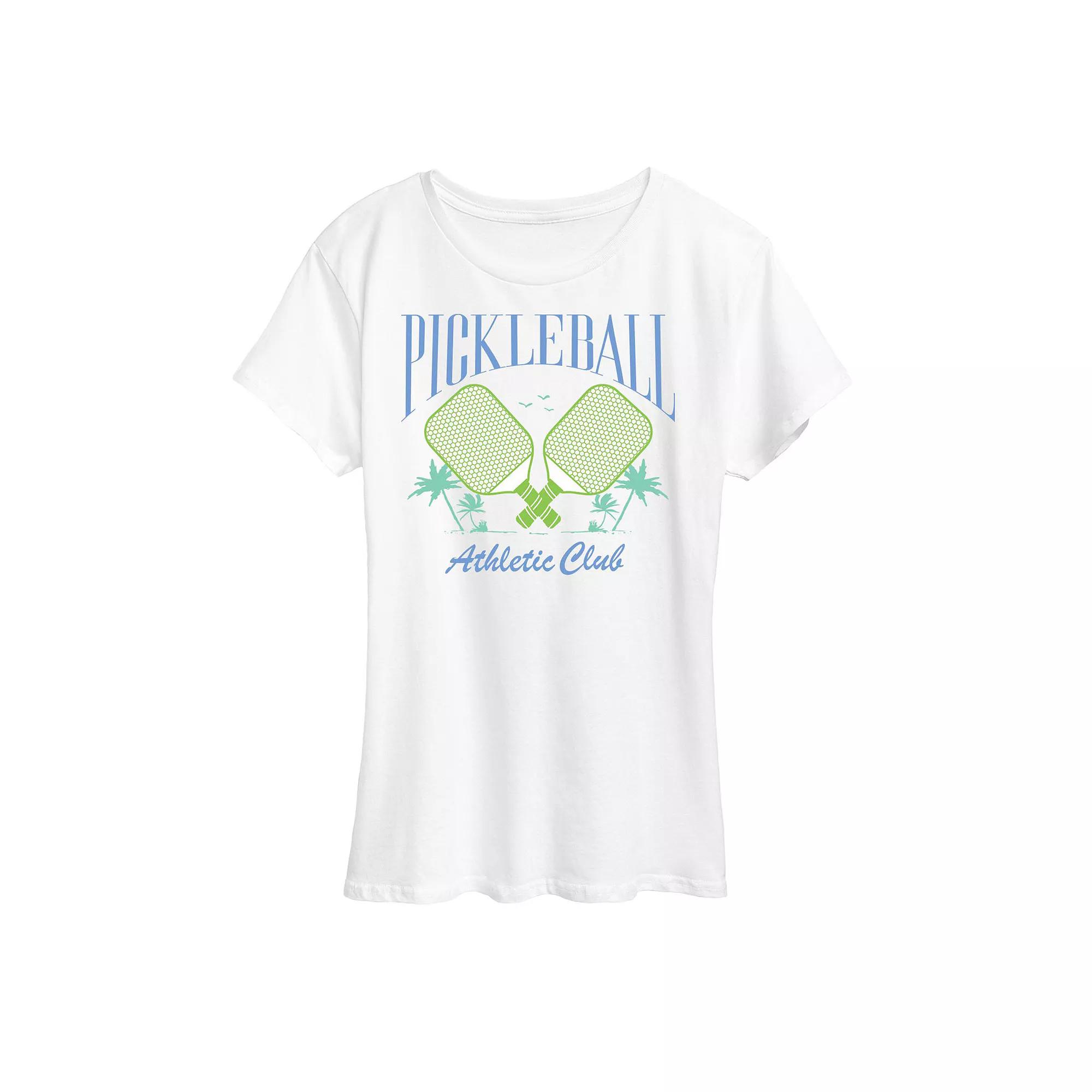 Plus Pickleball Athletic Club Graphic Tee, Women's,  Product Image