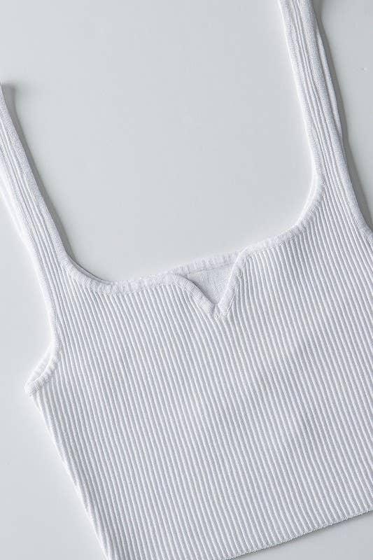 Notch Crop Tank Top Product Image