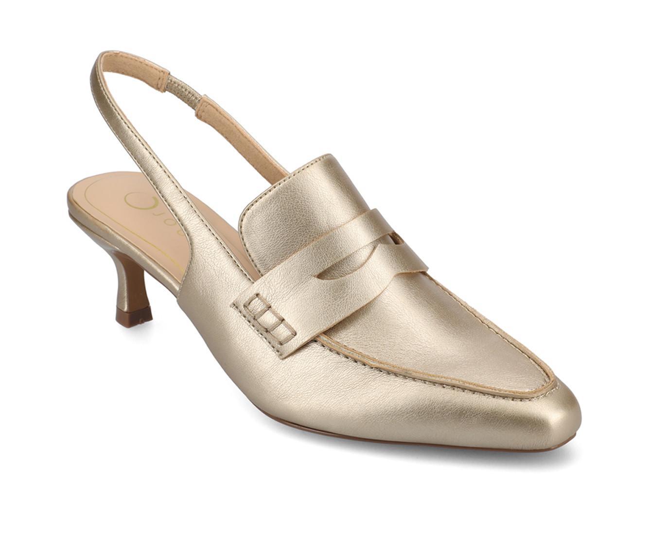 Women's Journee Collection Amory Slingback Loafer Pumps Product Image