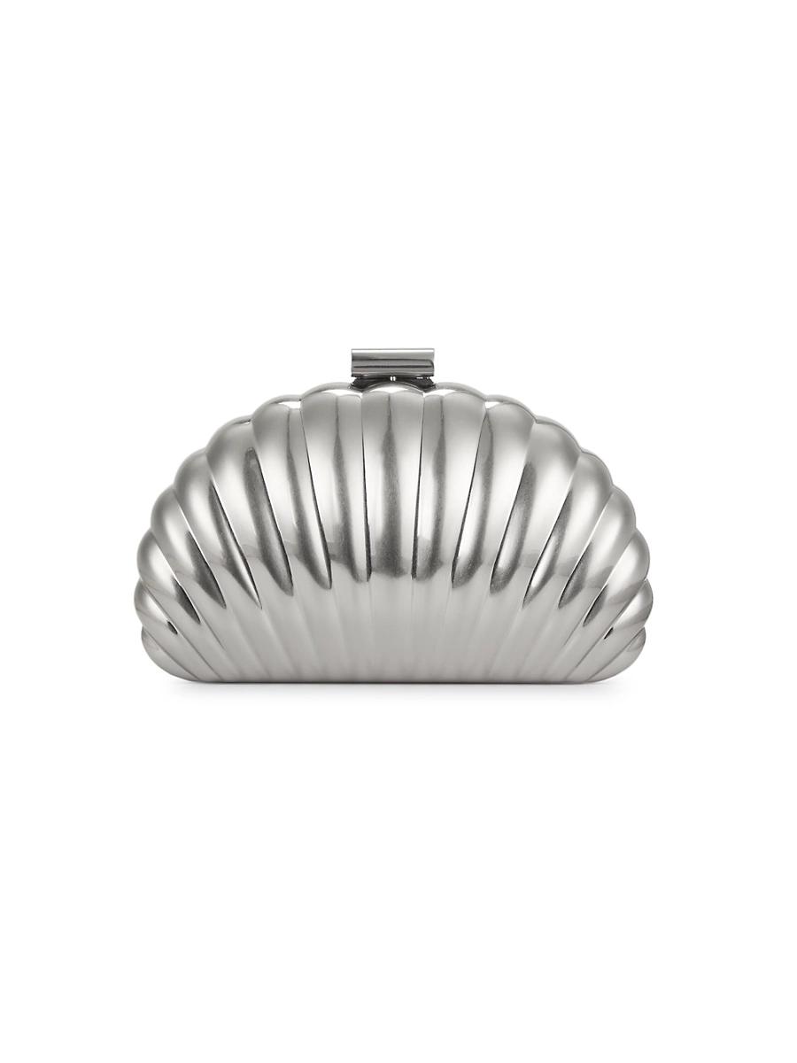 Womens Monet Metallic Shell Clutch Product Image