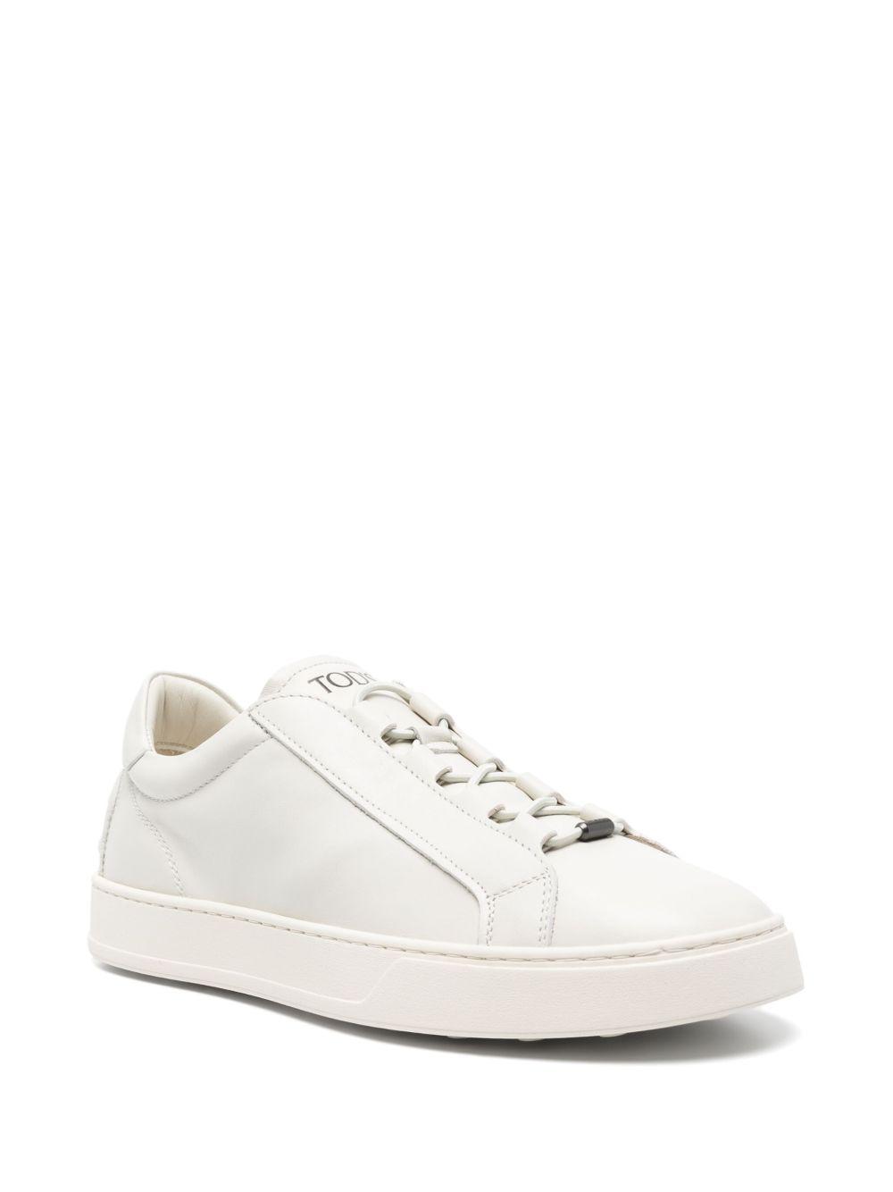 leather sneakers  Product Image