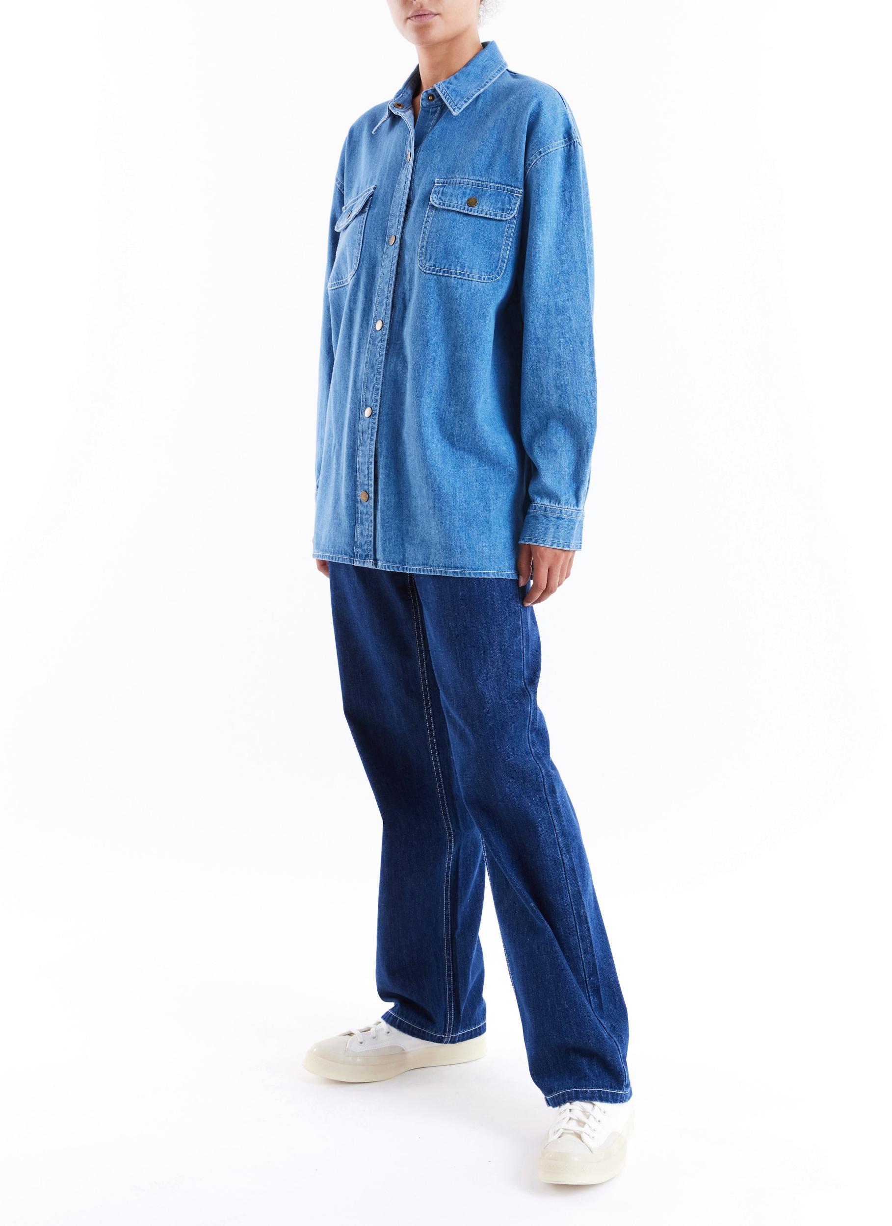 Palo Alto Shirt - Bleach Stonewash Product Image