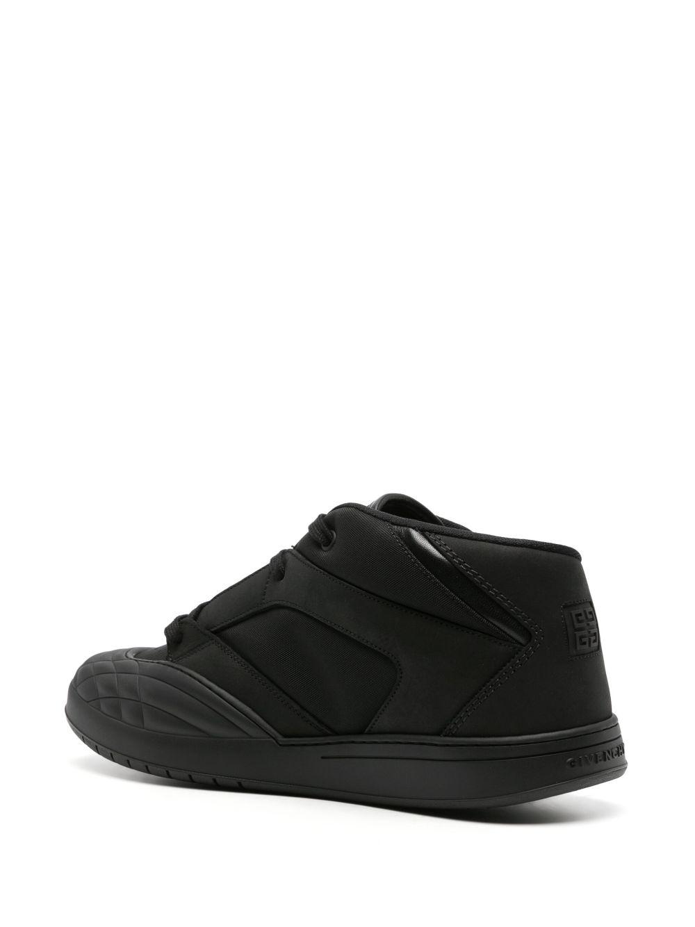 Black Skate Nubuck Sneakers Product Image