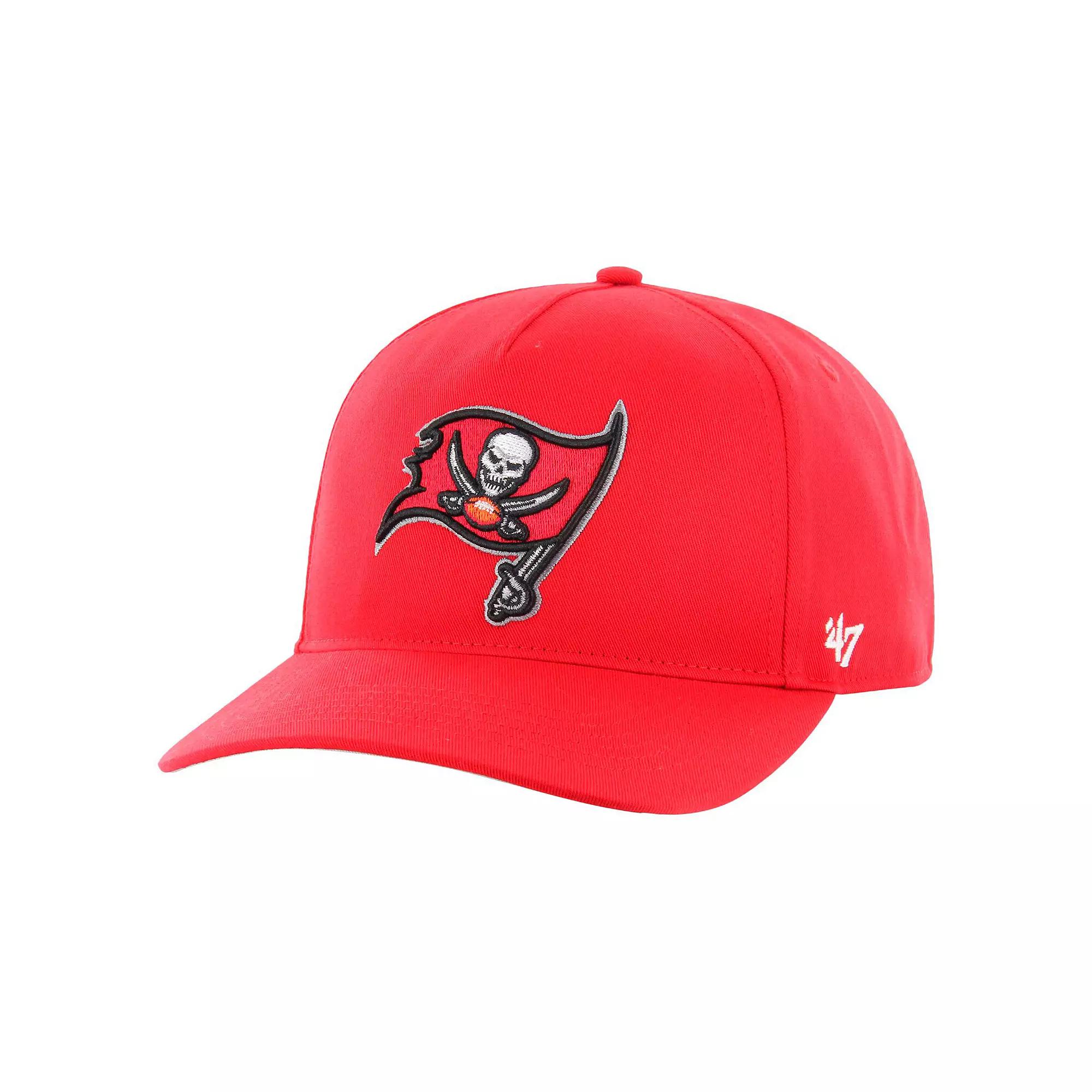 Men's '47 Red Tampa Bay Buccaneers Hitch Adjustable Hat Product Image