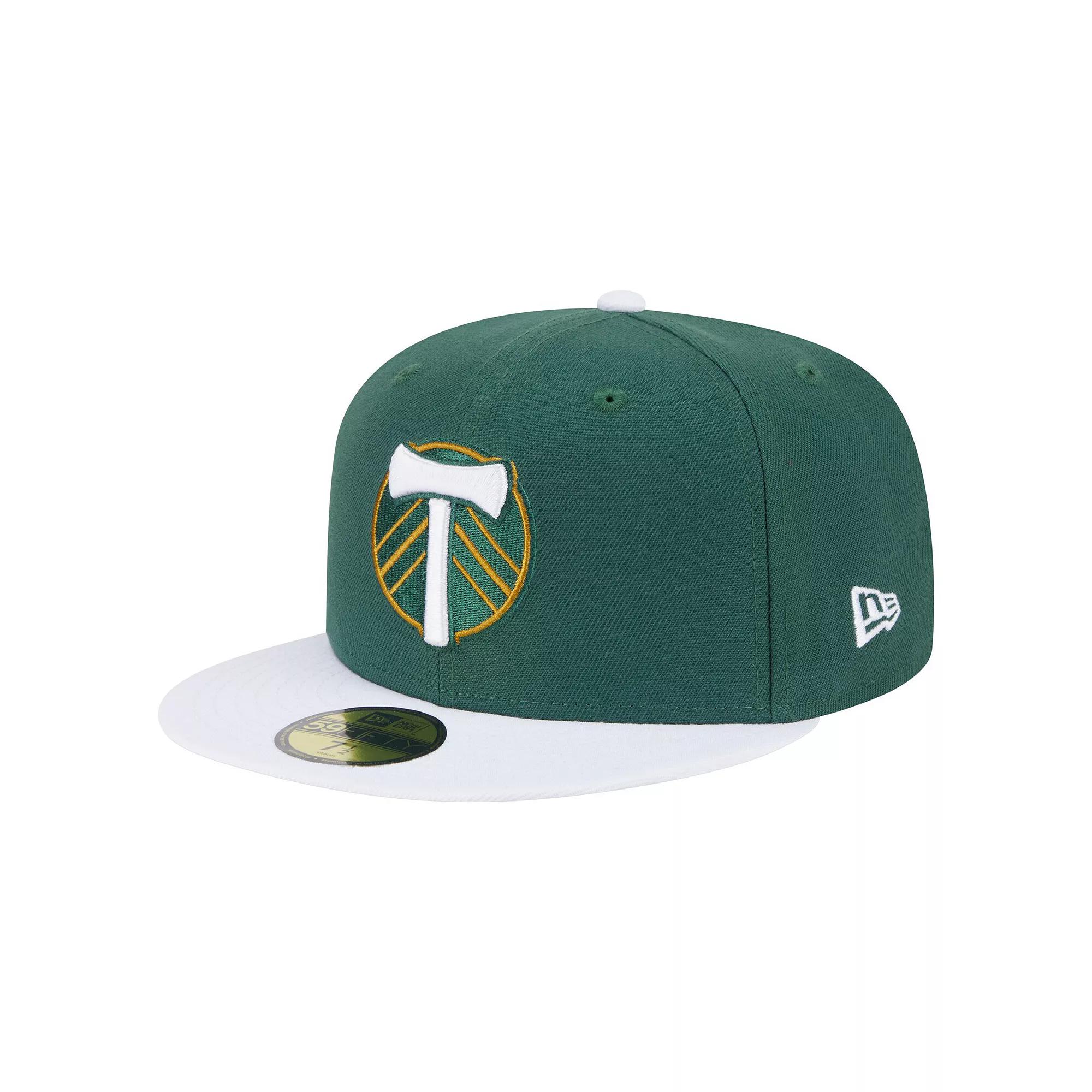 Men's New Era  Green Portland Timbers 2025 Kickoff 59FIFTY Fitted Hat, Size: 7 1/4 Product Image