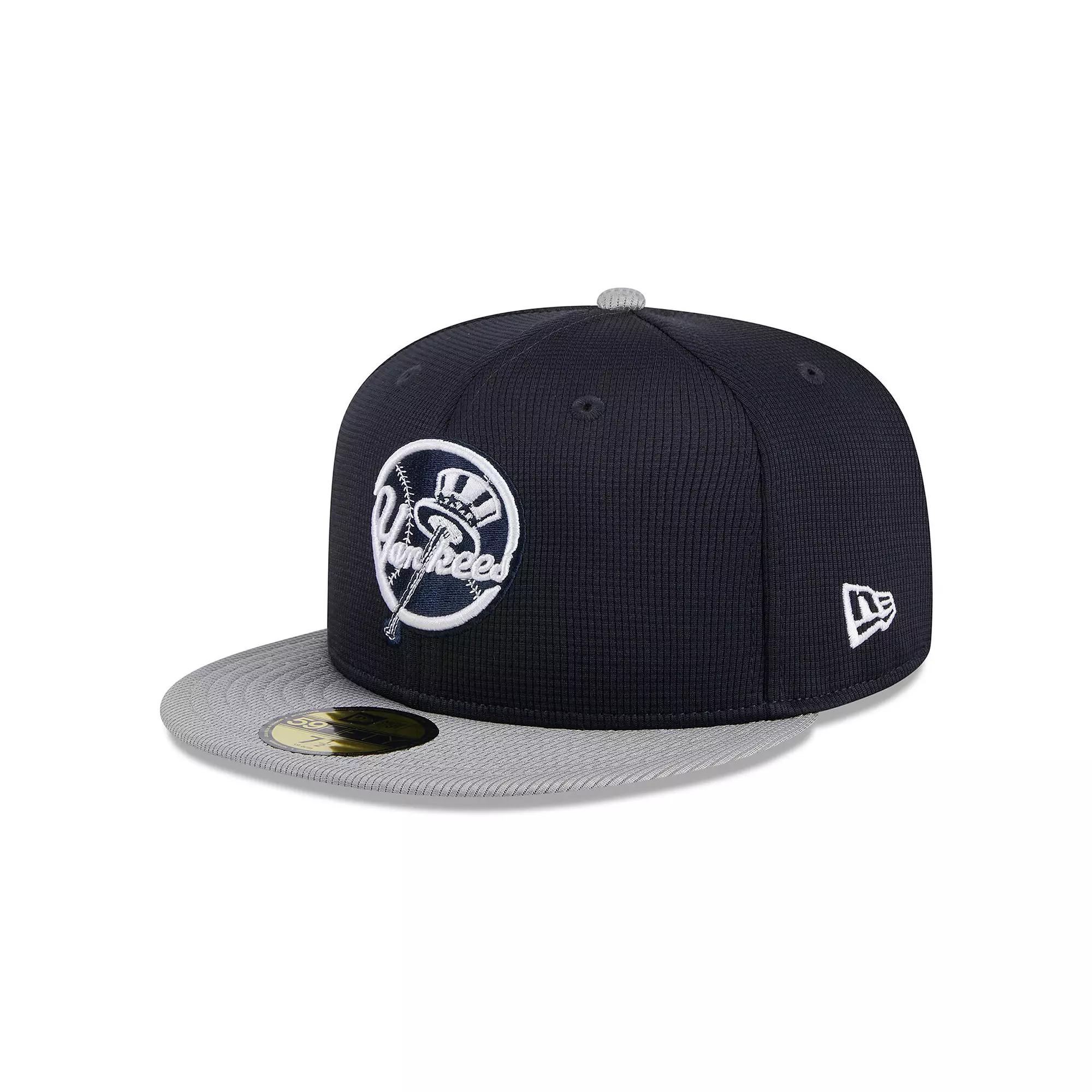 Men's New Era Navy New York Yankees 2024 Batting Practice 59FIFTY Fitted Hat,  Product Image