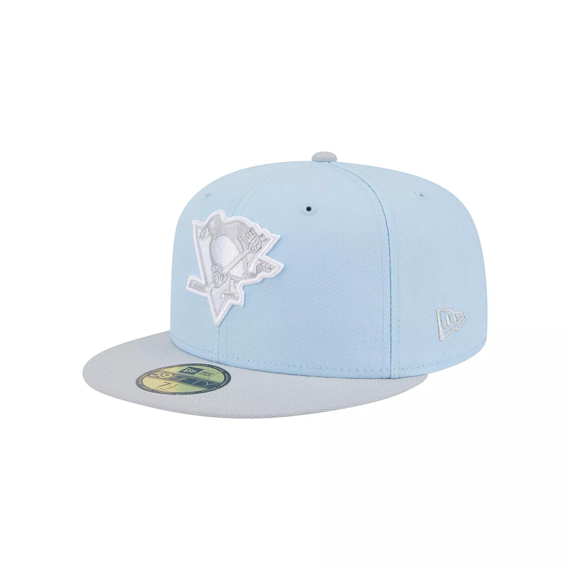 Men's New Era Light Blue/Gray Vegas Golden Knights Color Pack Two-Tone 59FIFTY Fitted Hat,  Product Image