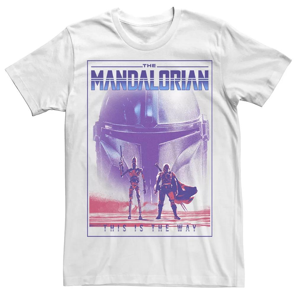Men's Star Wars: The Mandalorian & IG-11 This Is The Way Poster Tee,  Product Image