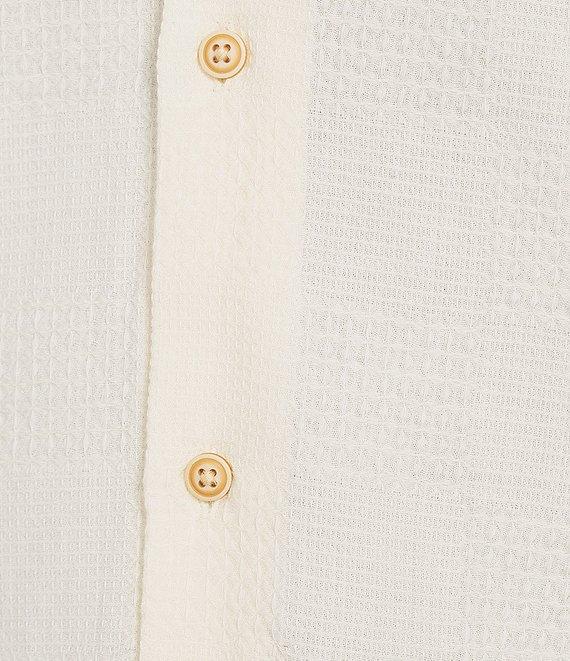 Rowm's Outsider's Oasis Short Sleeve Textured Solid Shirt Product Image