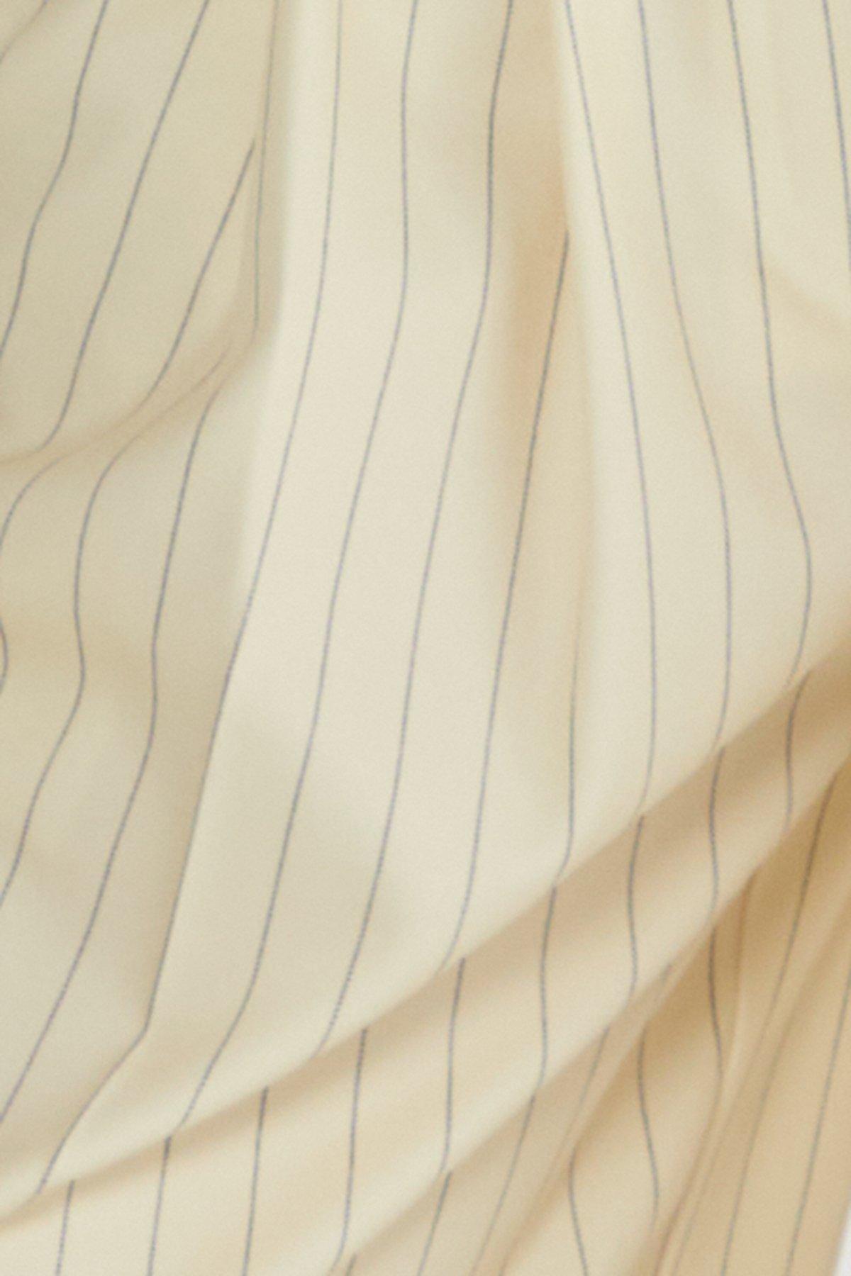 Butter Pinstripe Tailored Vest Product Image