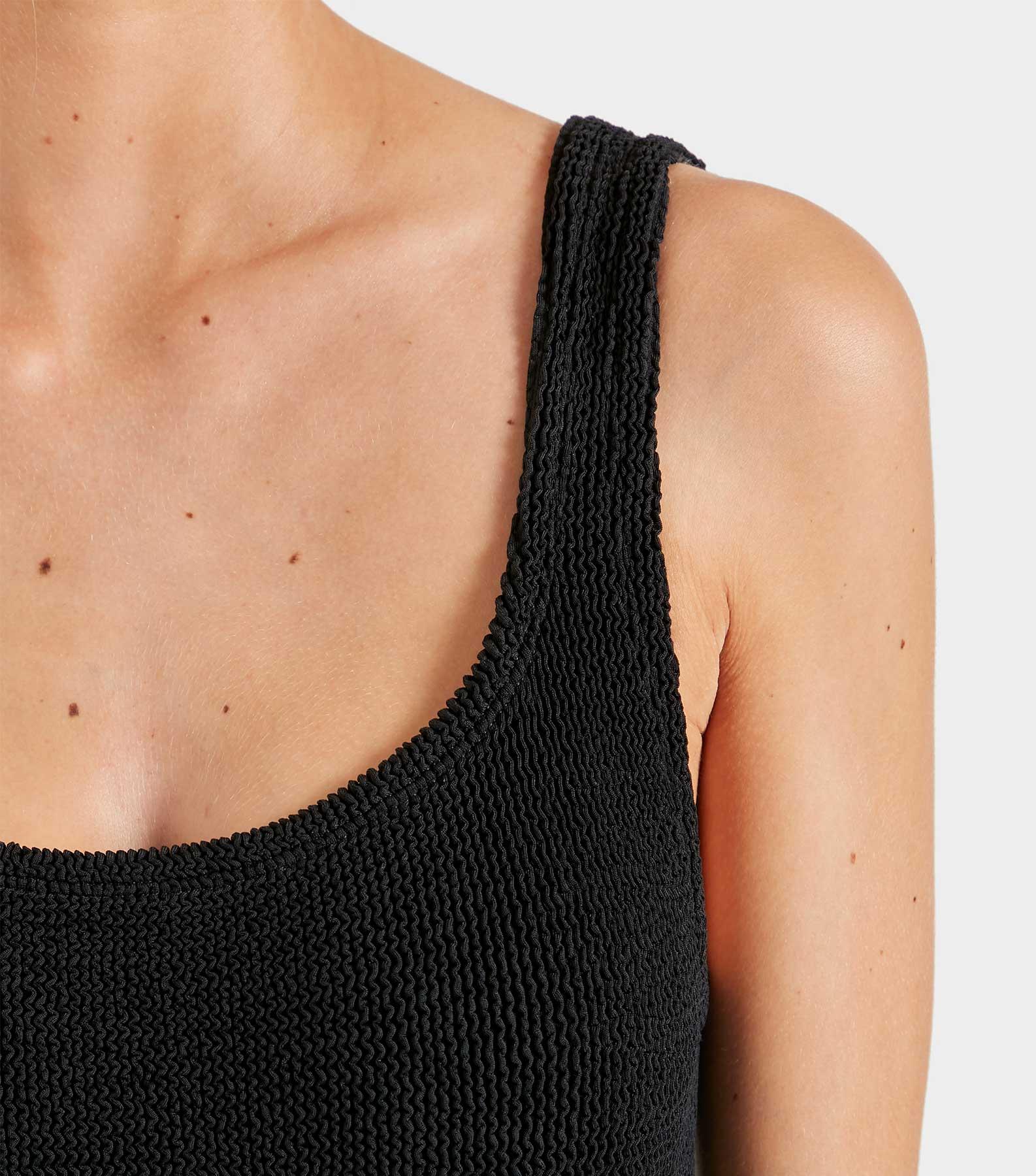 Square Neck Swim - Black Product Image