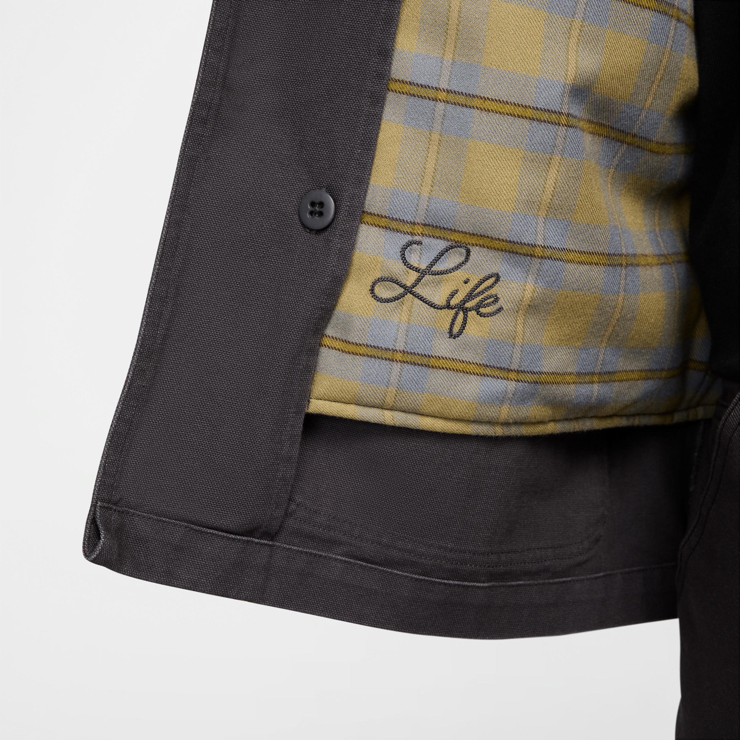 Nike Mens Life Flannel-Lined Barn Coat | FZ0132-060 Product Image