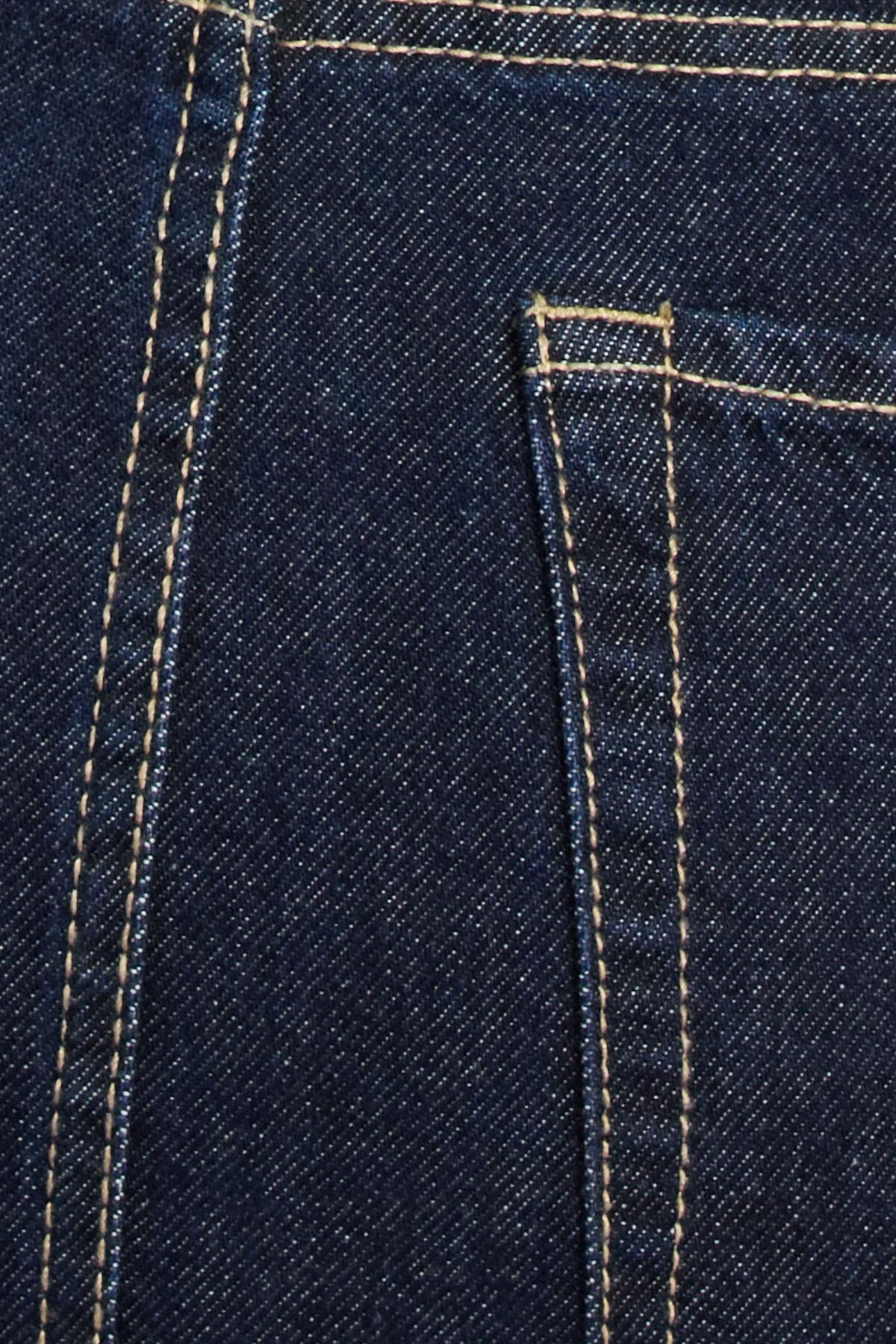 Belted Denim Micro Skort Product Image