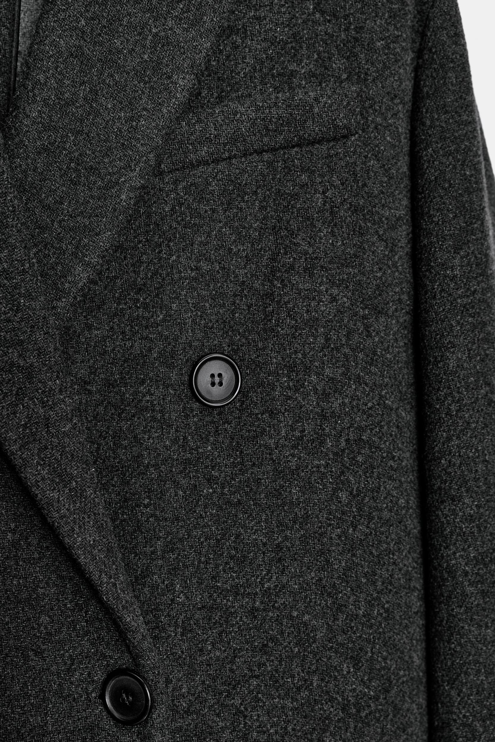 LONG OVERSIZED COAT ZW COLLECTION Product Image