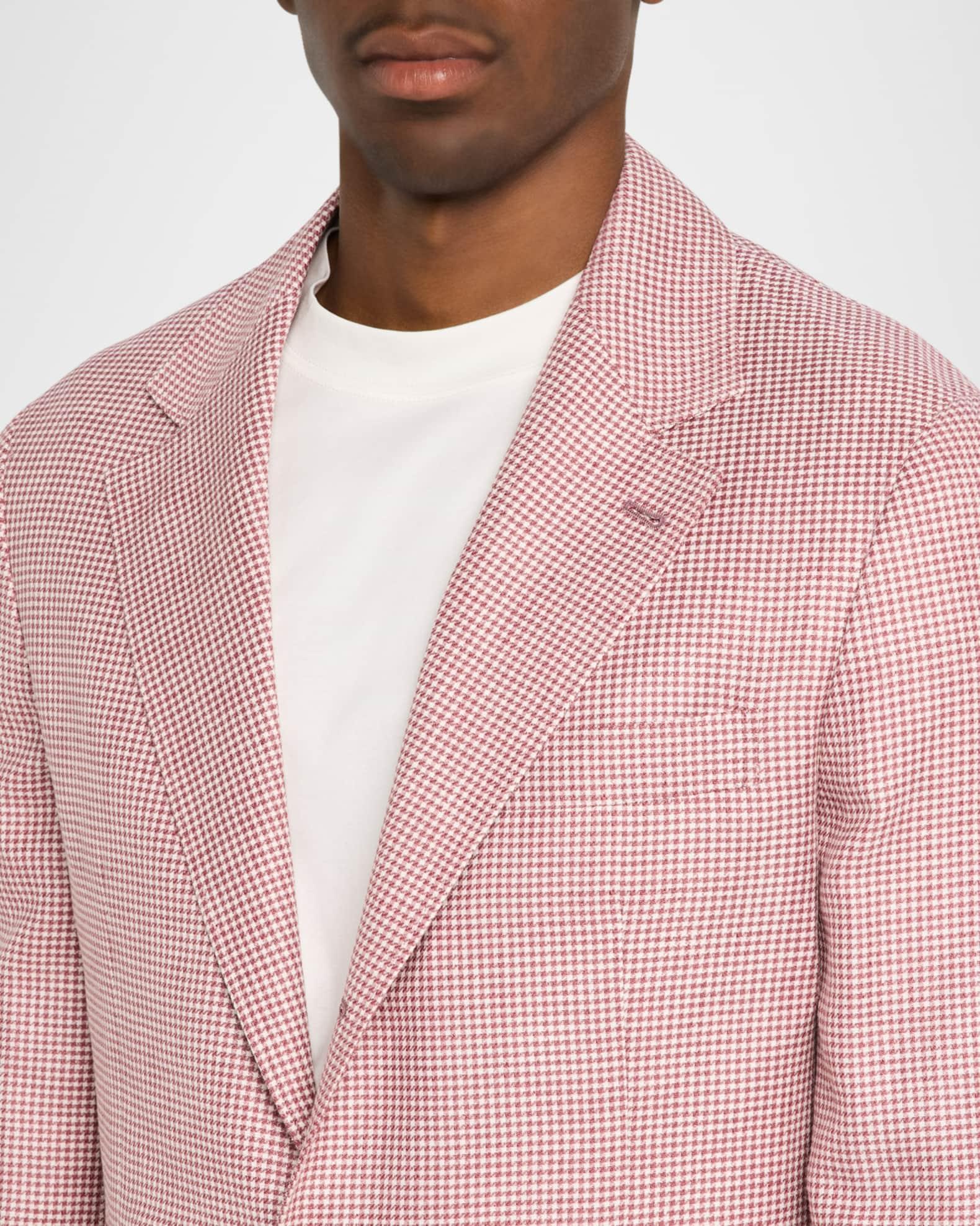Men's Houndstooth Single-Breasted Sport Coat Product Image