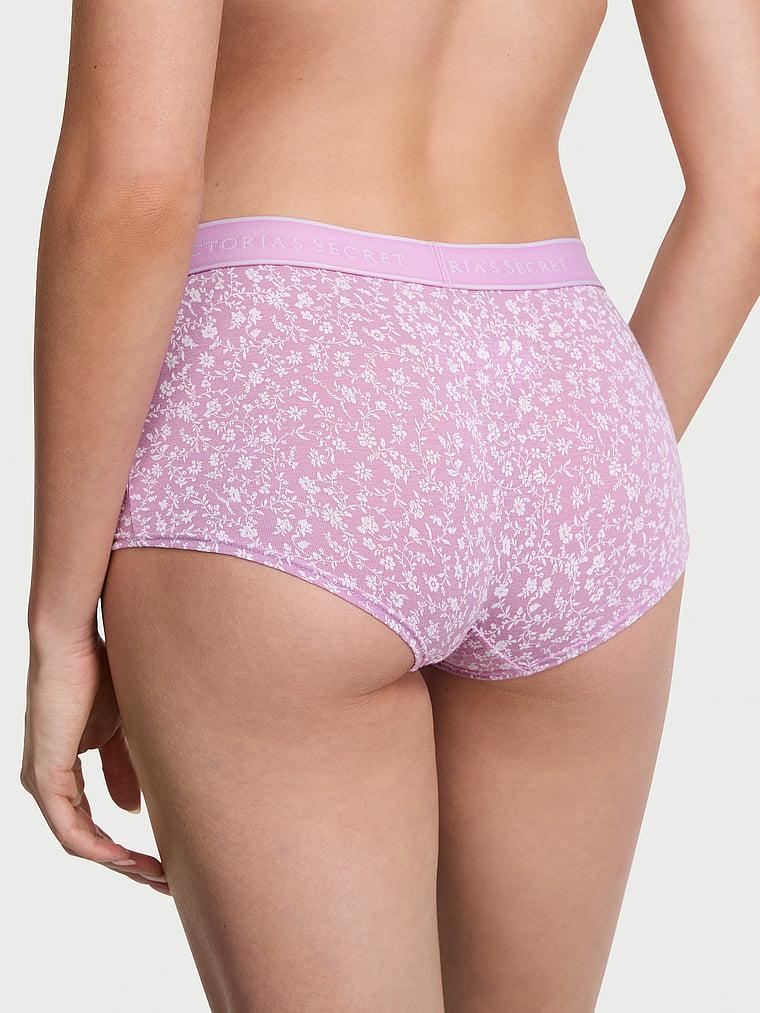 Logo Cotton Boyshort Panty Product Image