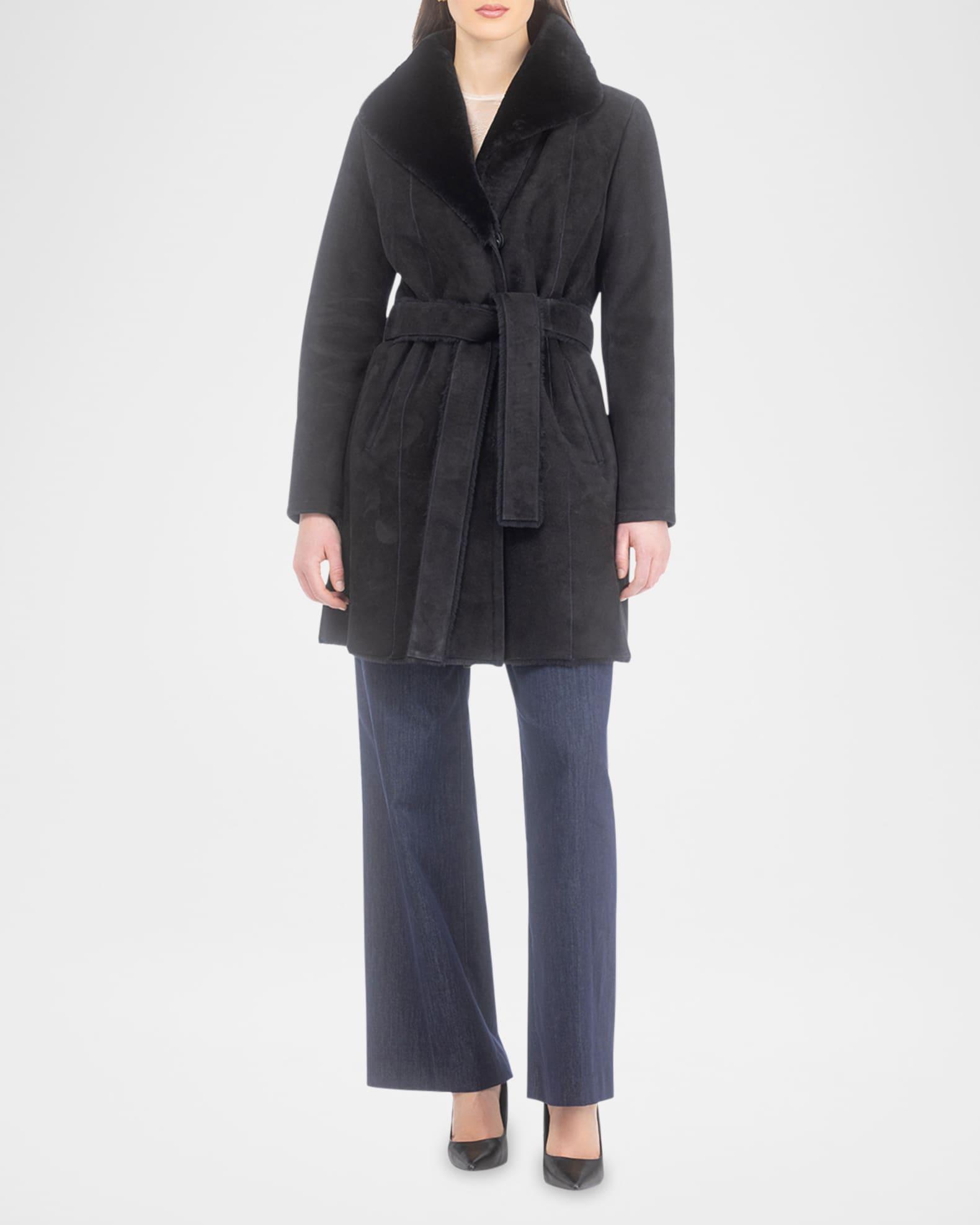 Merino Shearling Lamb Stroller With Belt Product Image