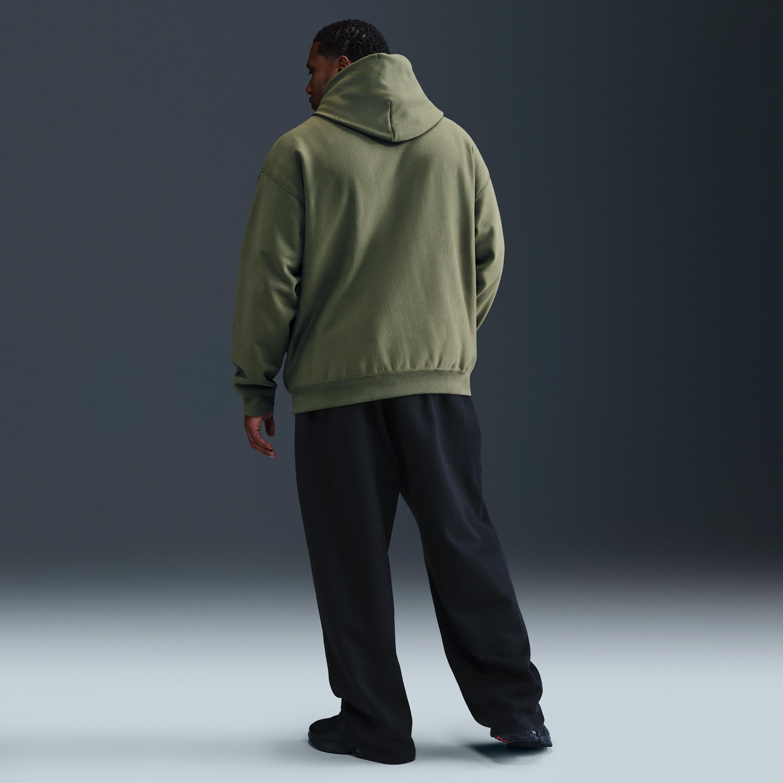 Nike Mens Solo Swoosh Pullover Hoodie | HV1082-010 Product Image